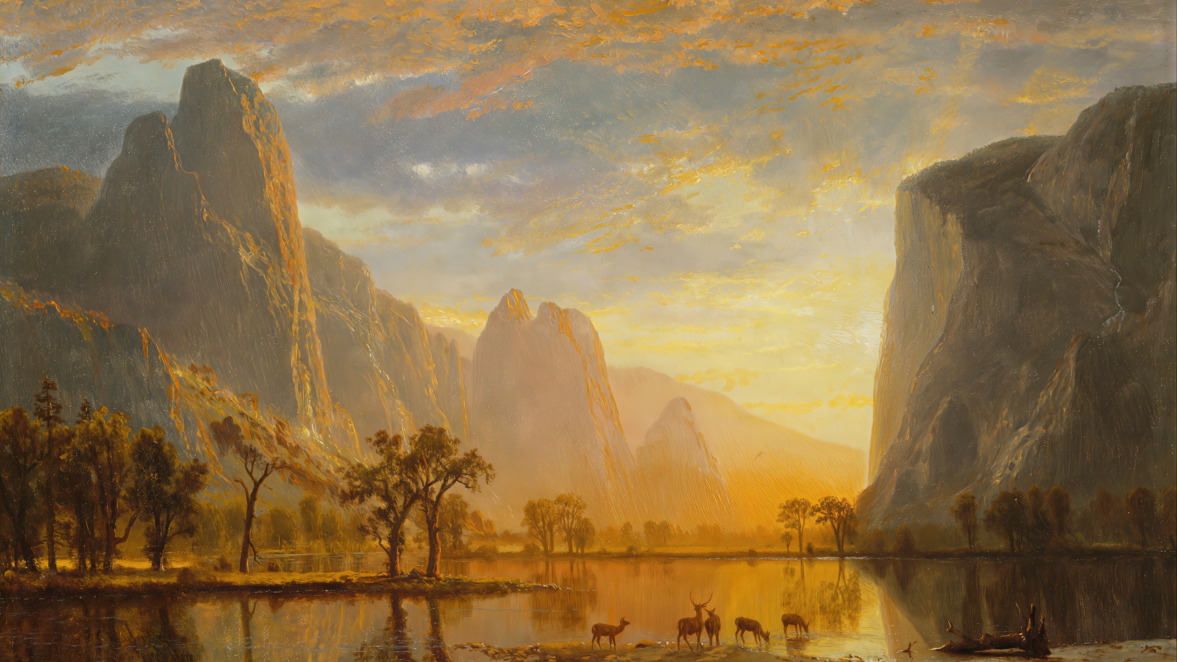 Wallpapers landscape valley mountains on the desktop