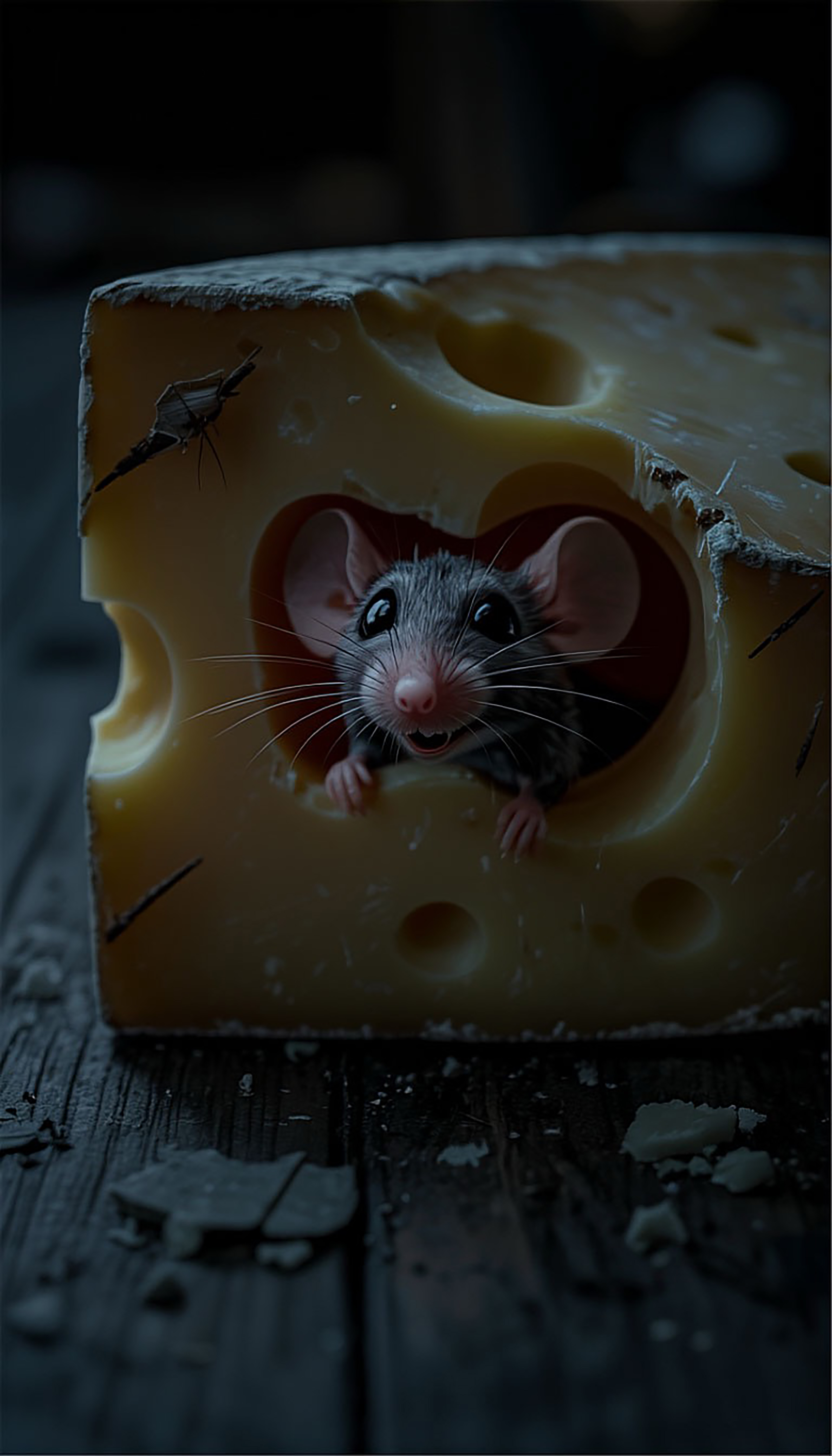 Free photo Mouse and cheese