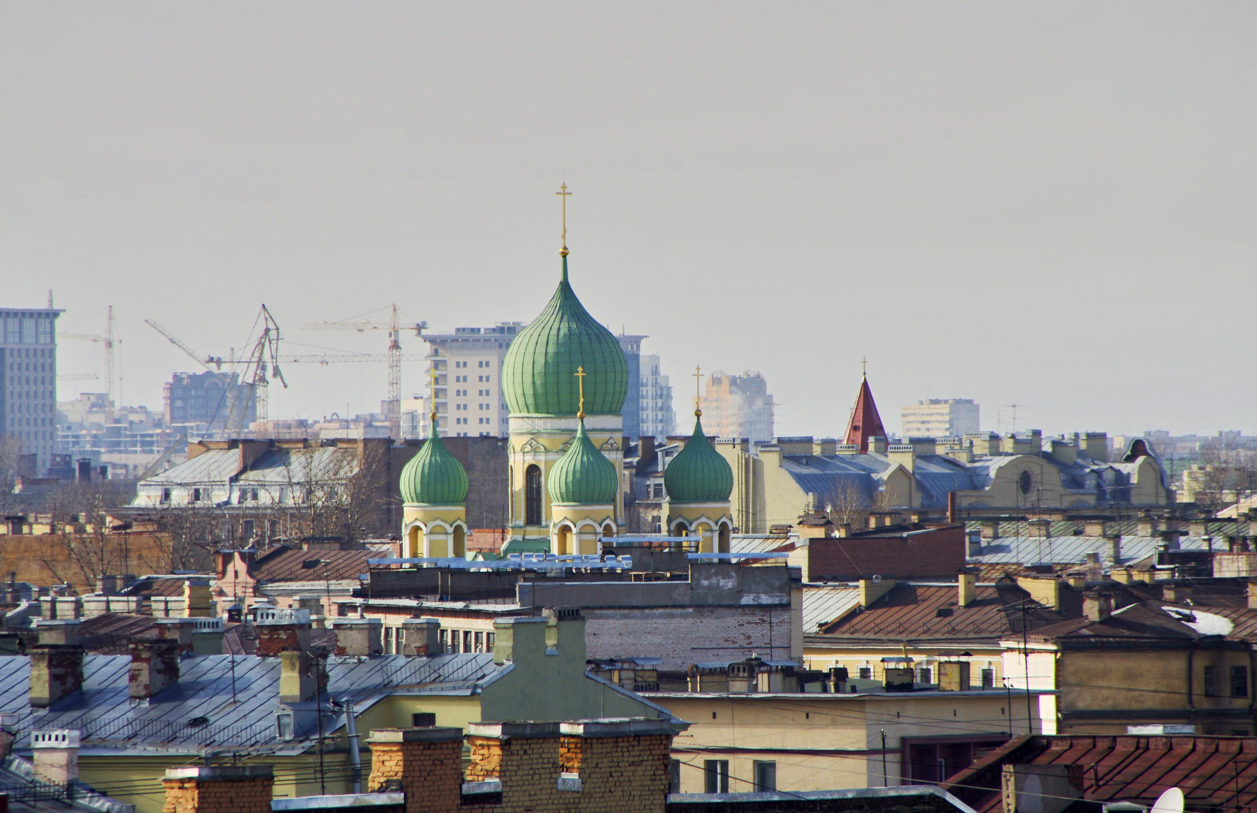 Обои St Petersburg храм купол на рабочий стол