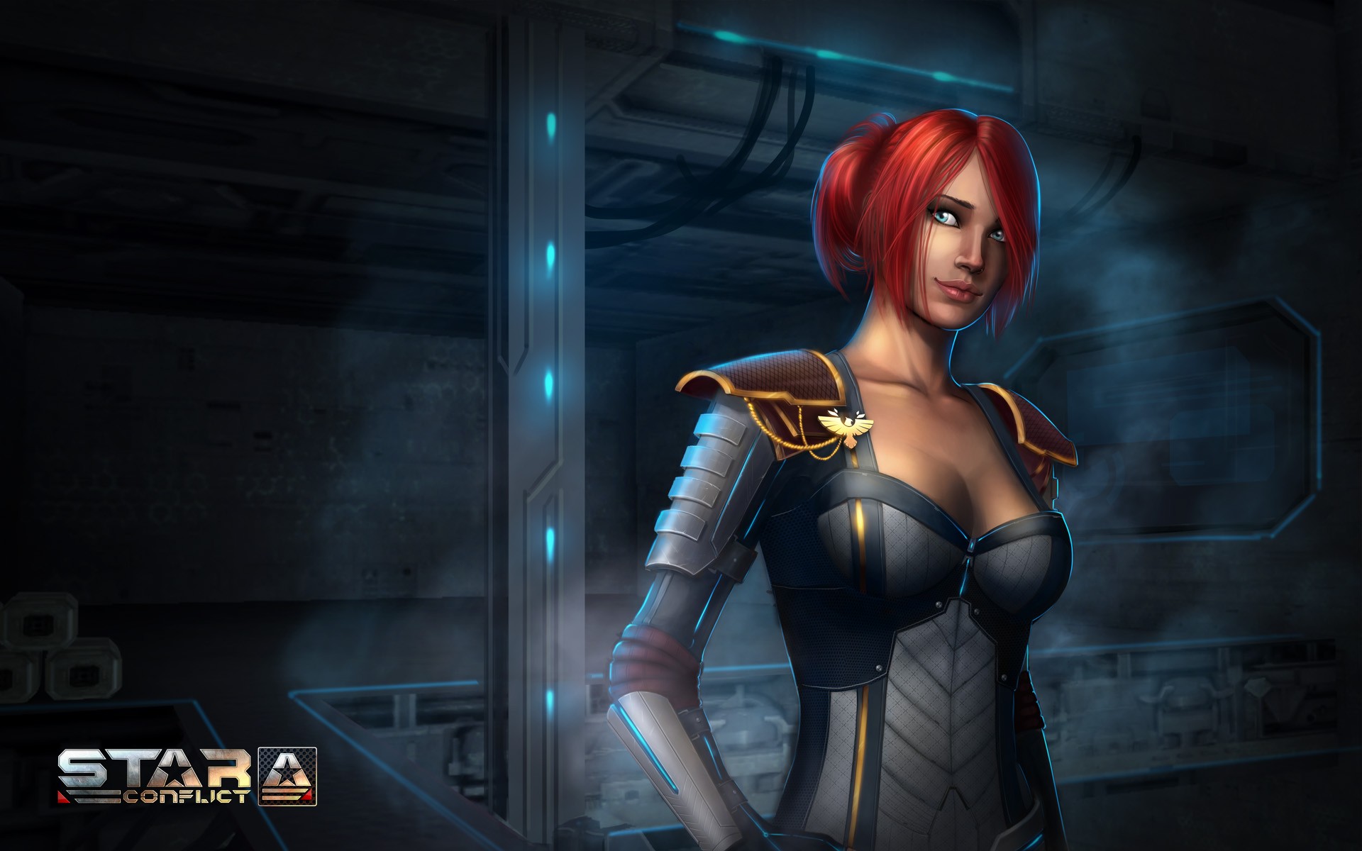 Wallpapers video games women redhead on the desktop
