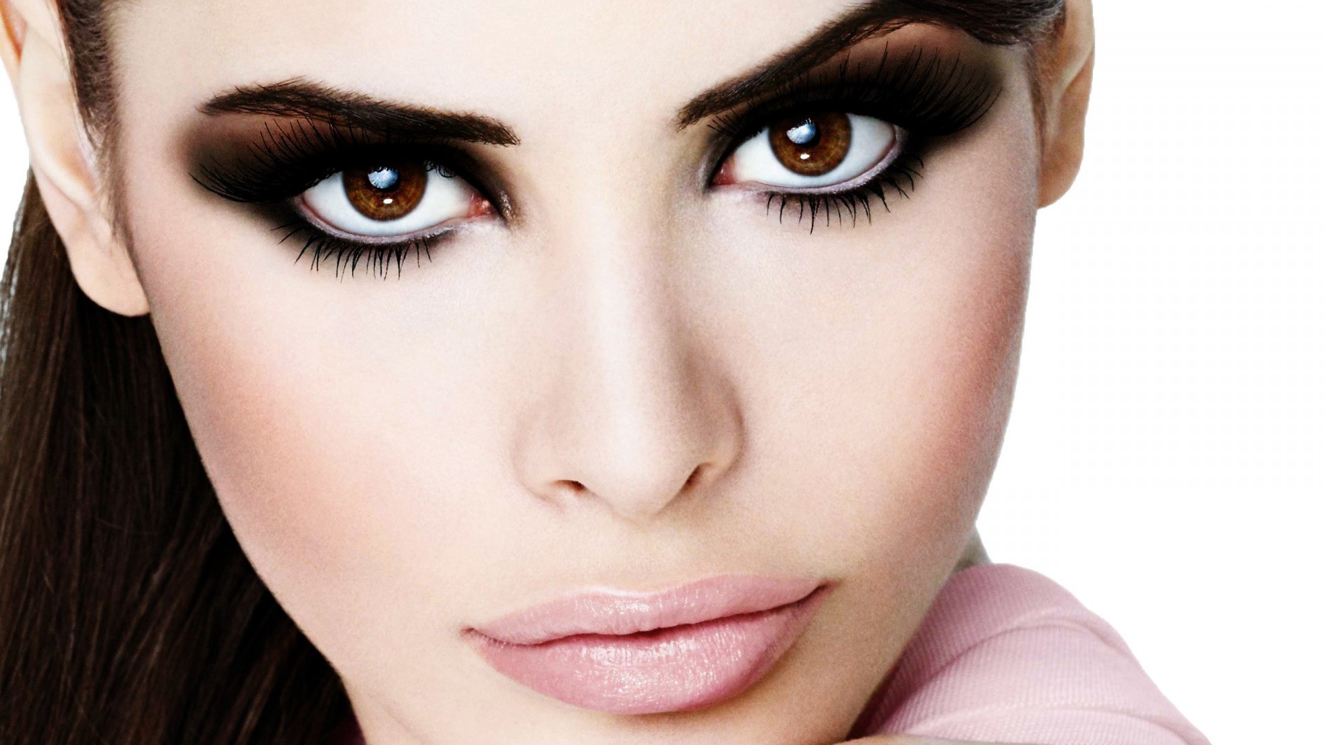 Обои лицо женщина очки на рабочий стол