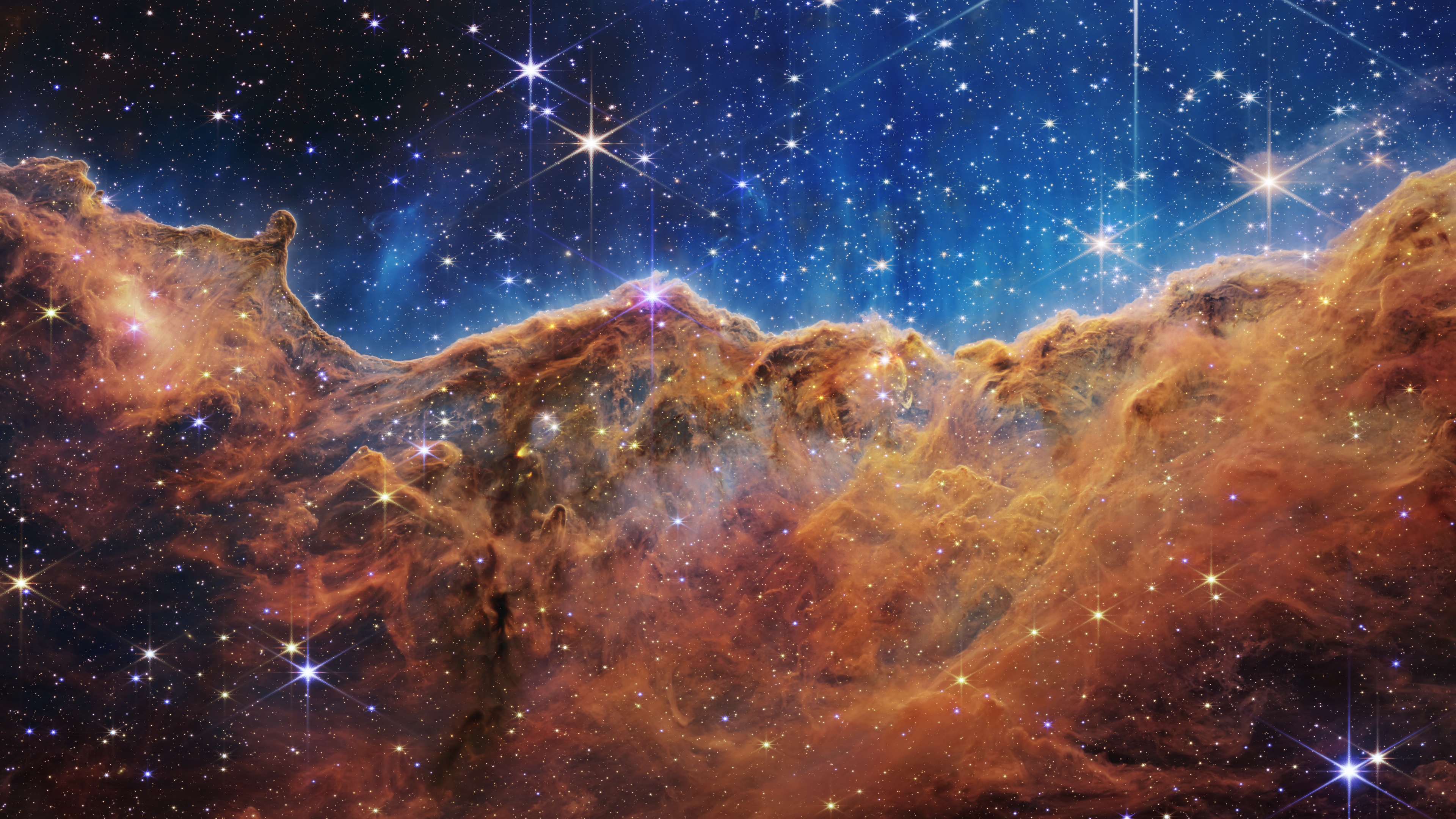 Wallpapers space carina nebula galaxy on the desktop