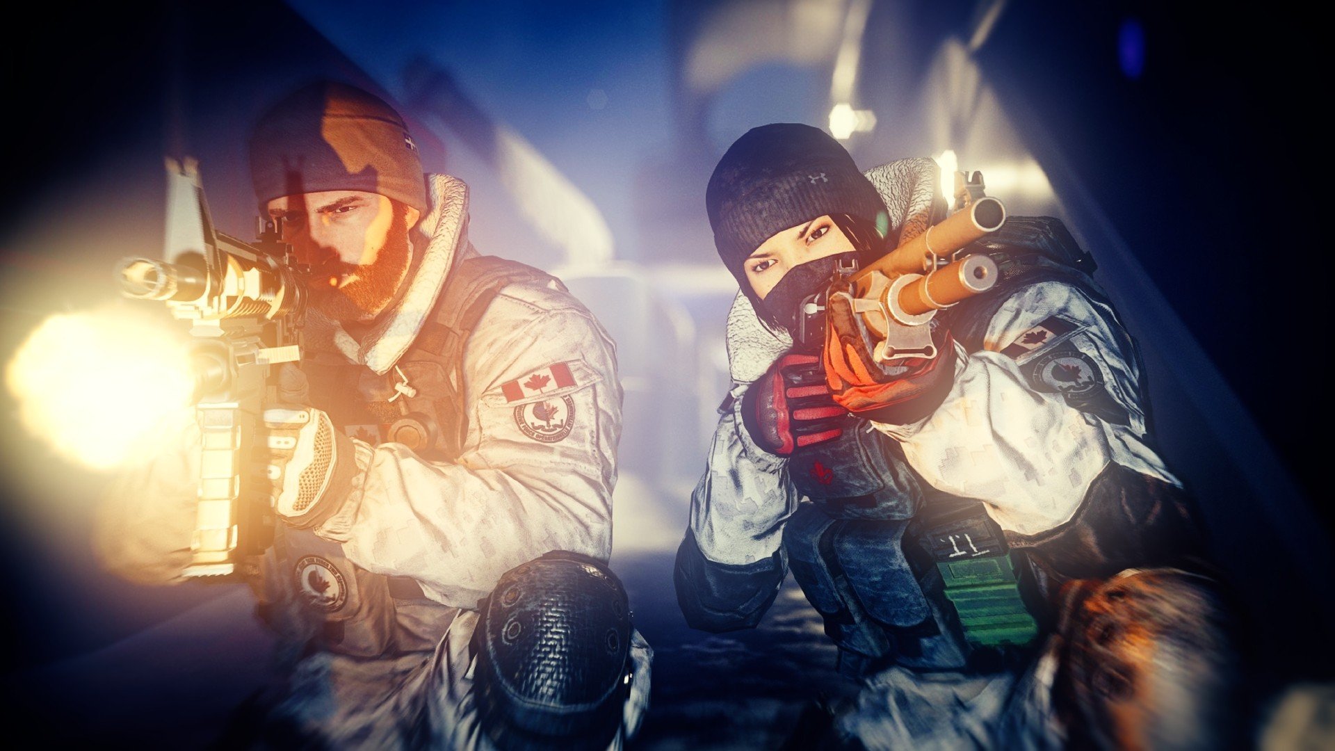 Обои Rainbow Six Siege SWAT видеоигры на рабочий стол