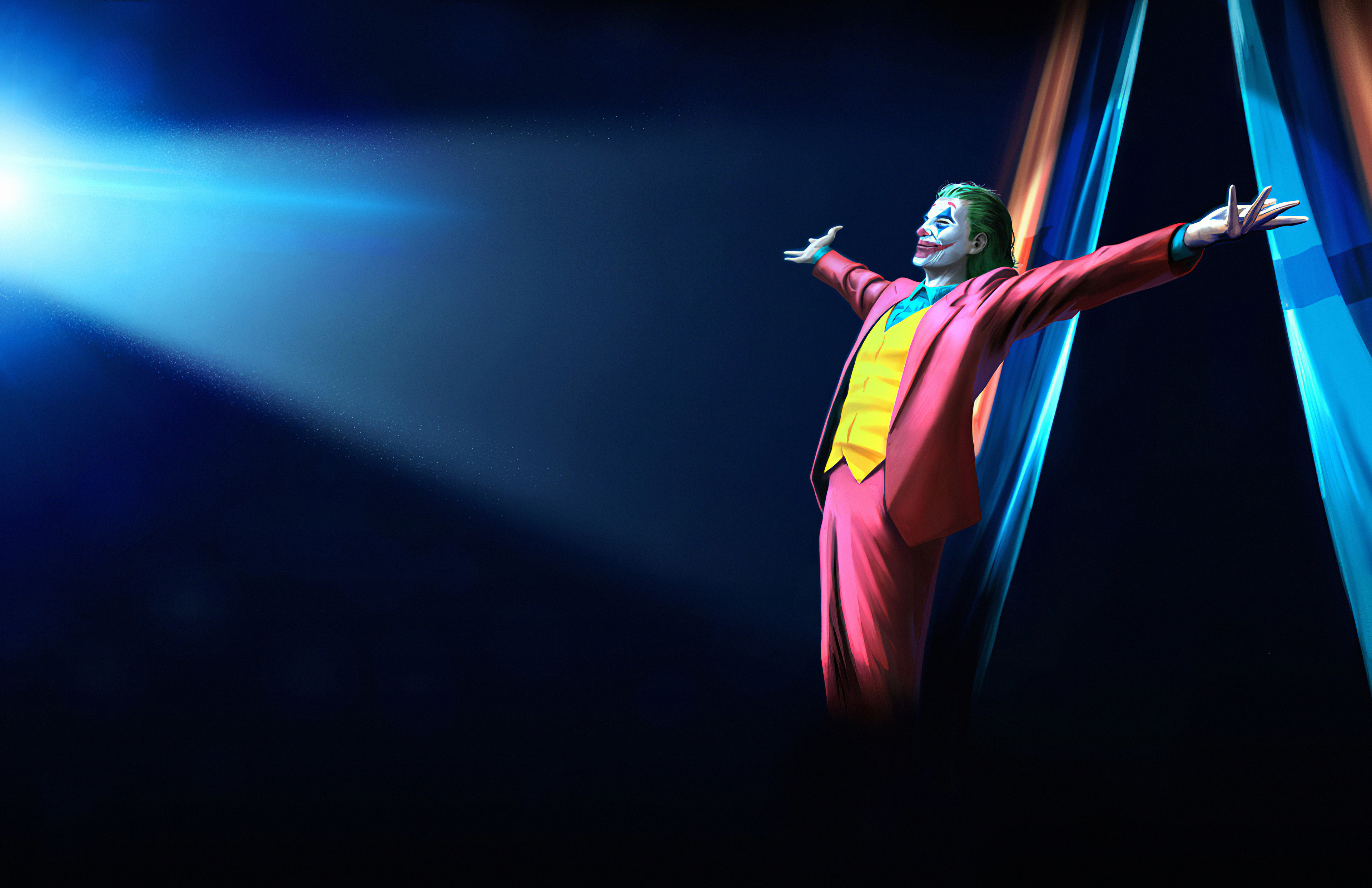 Wallpapers Joker movie costume joker on the desktop