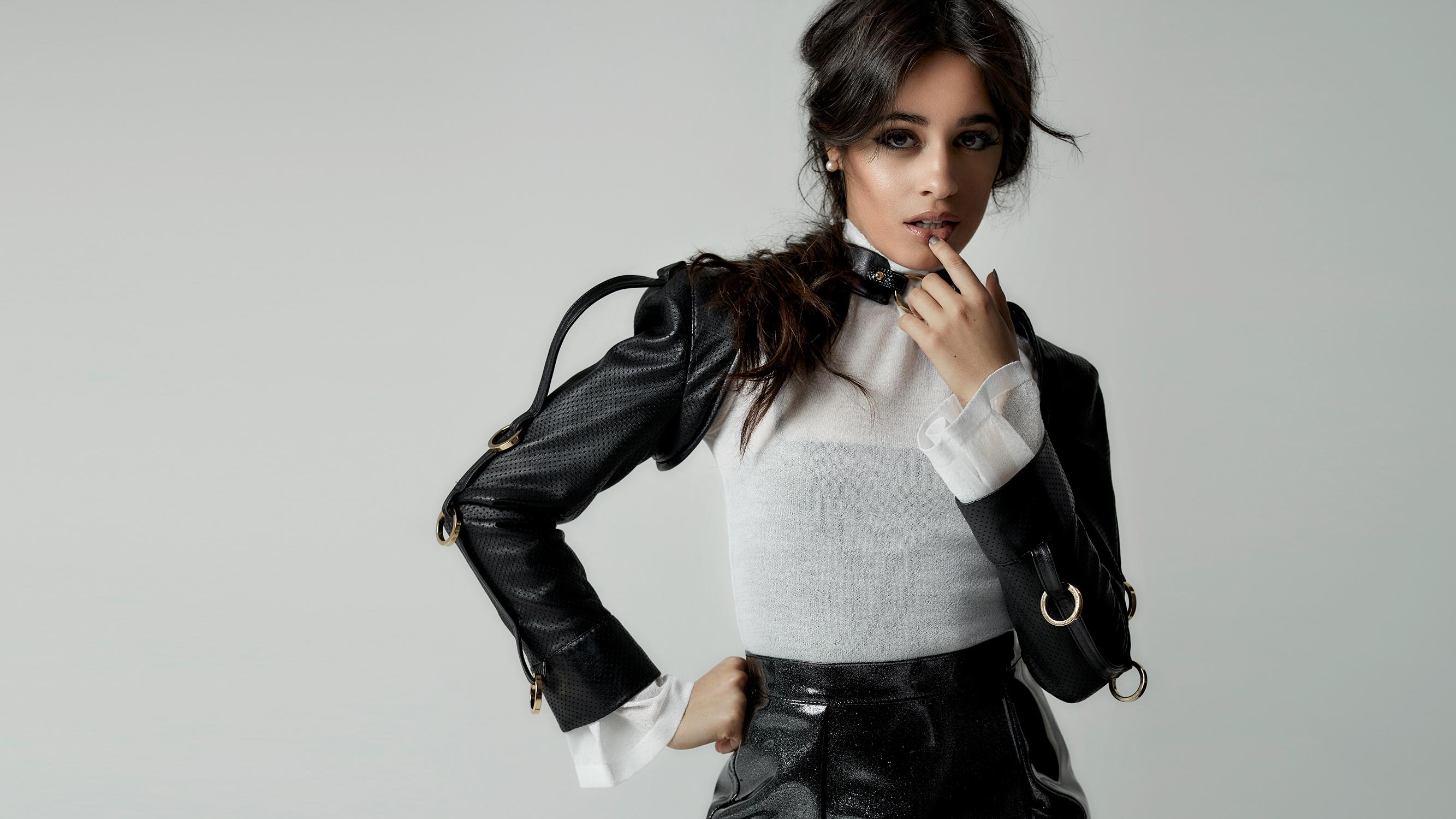 Wallpapers Camila Cabello model music on the desktop