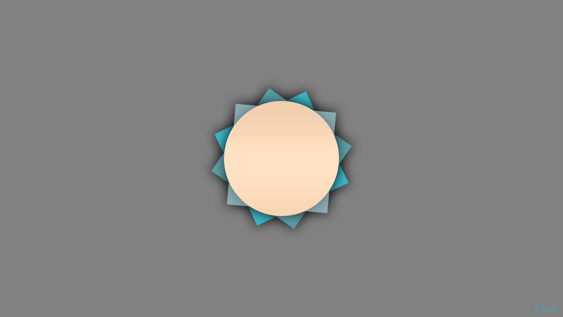 Векторный рисунок солнца