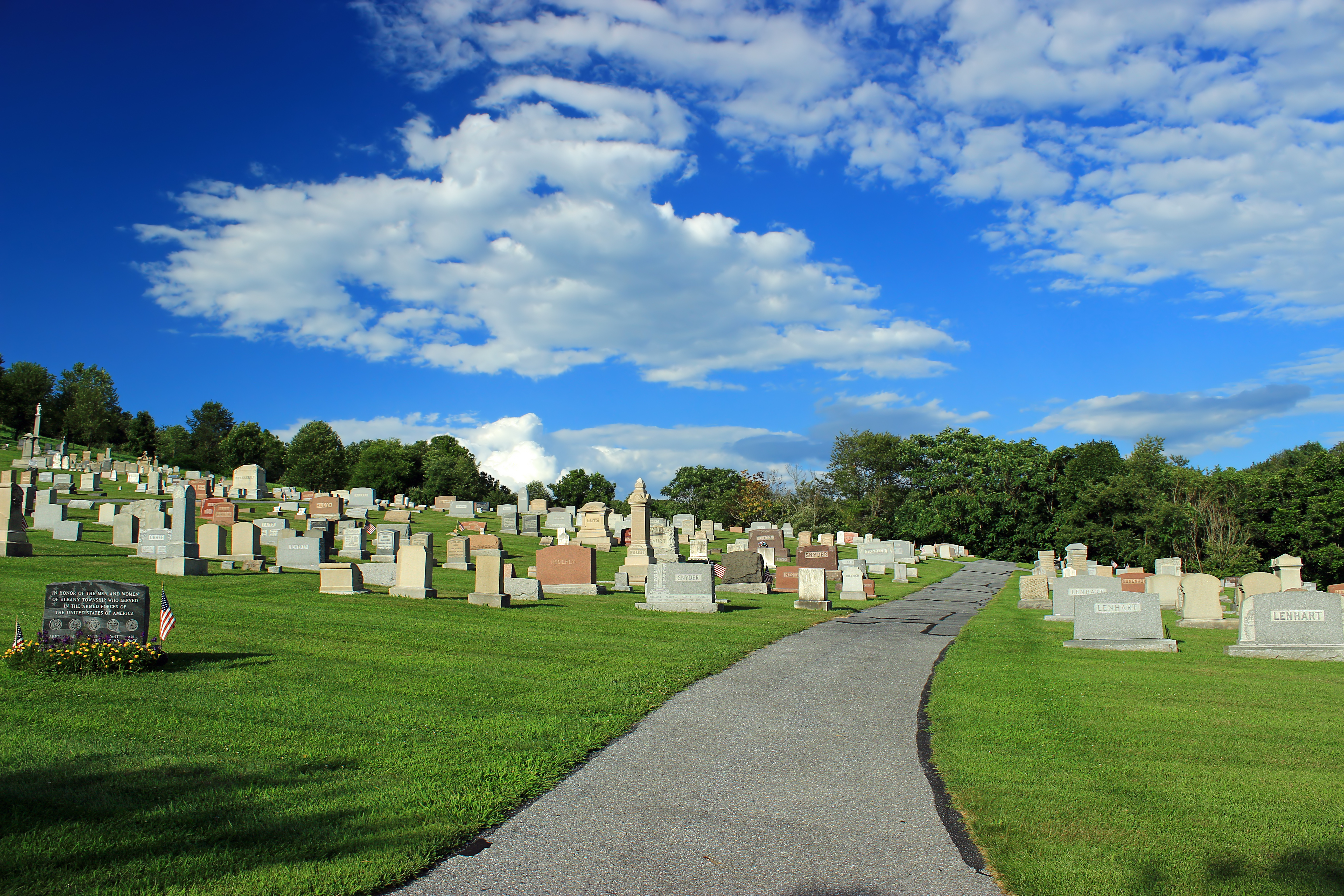 Обои пейзаж путь трава на рабочий стол