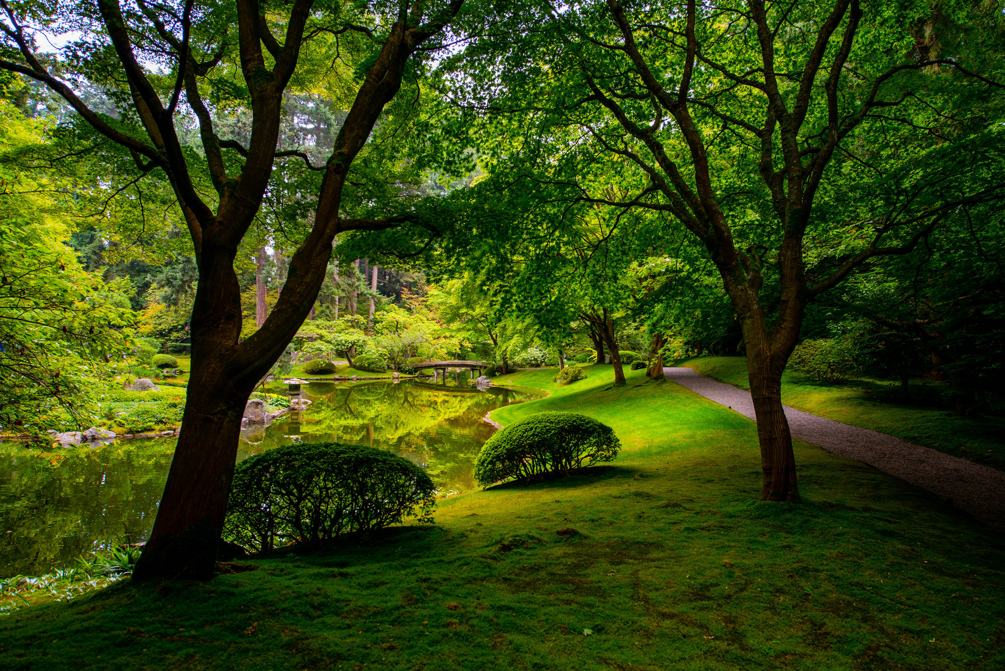 Wallpapers Nitobe Memorial Garden a Japanese garden Vancouver on the desktop