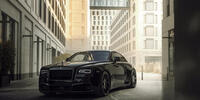Rolls Royce Wraith в черном стиле