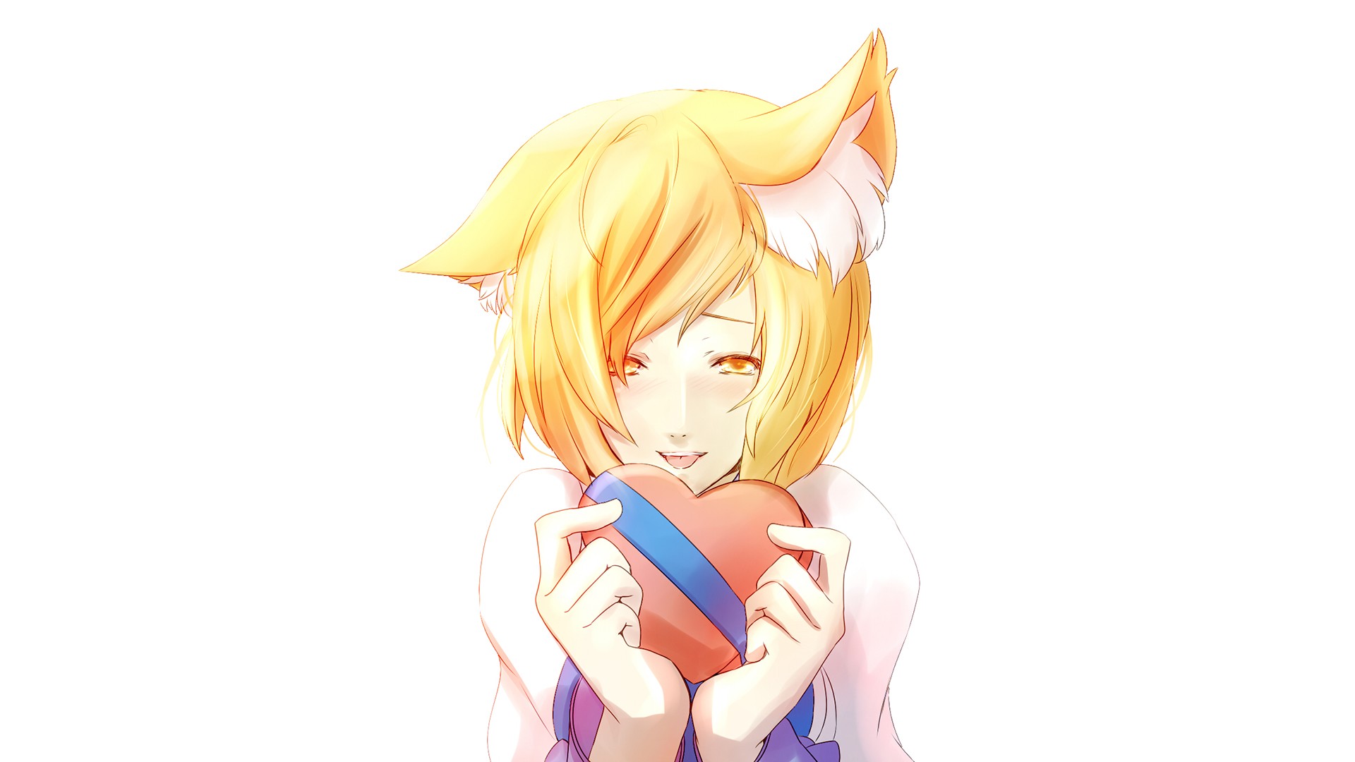 桌面上的壁纸八云兰 看着观众 图例