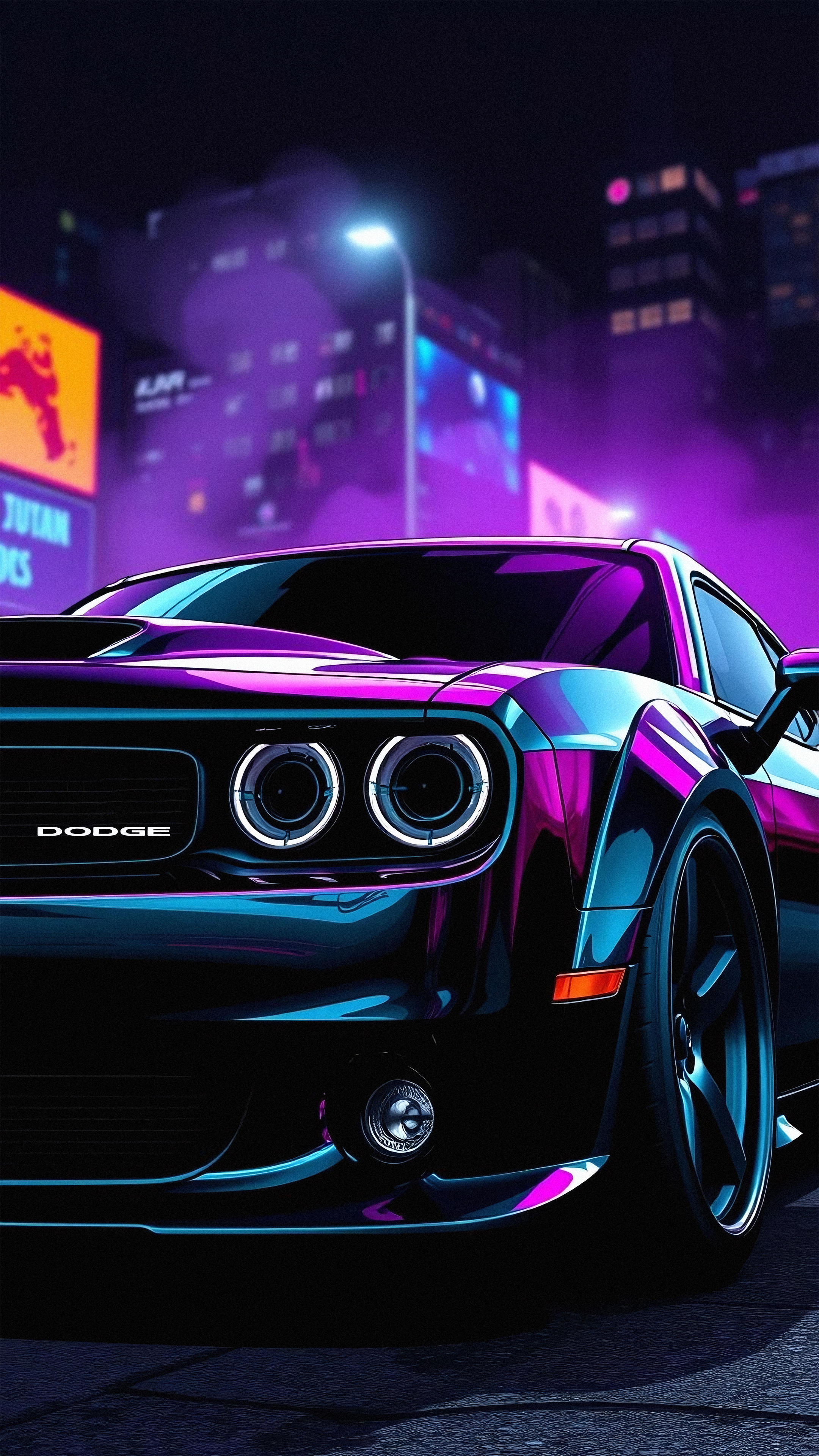 免费照片黑色道奇