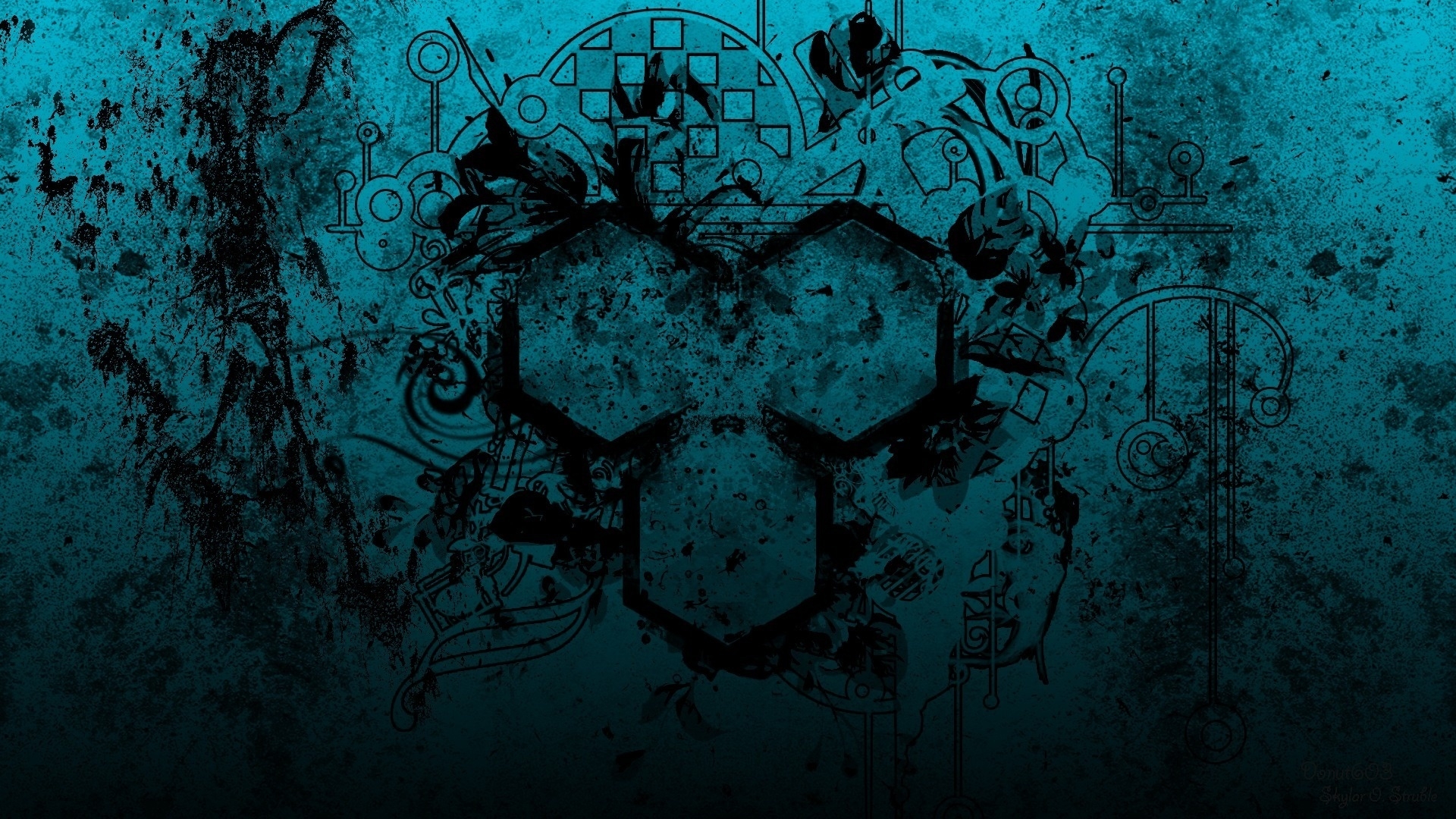 Обои иллюстрация смс грязь на рабочий стол