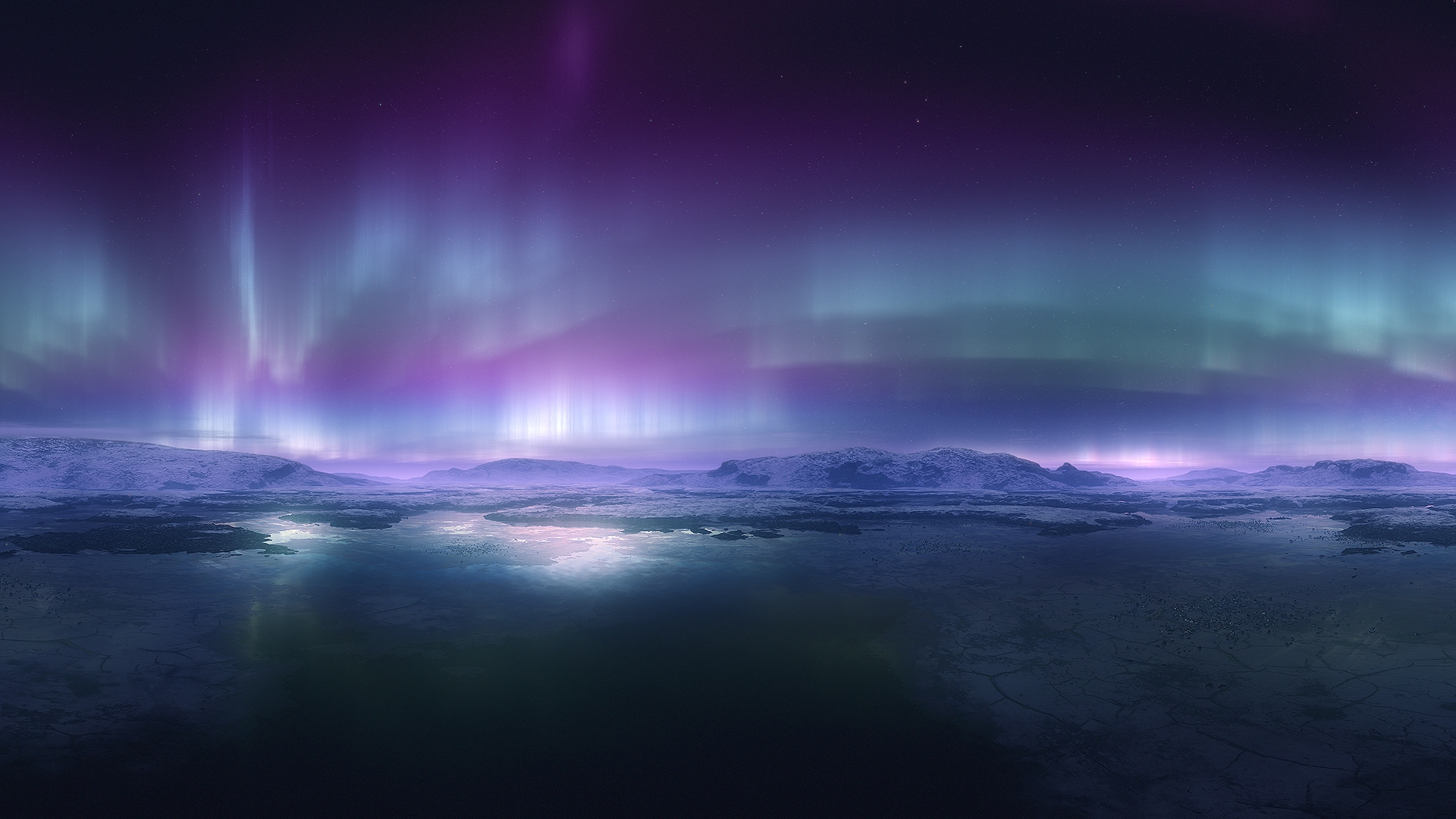 Wallpapers wallpaper aurora northern lights sky on the desktop