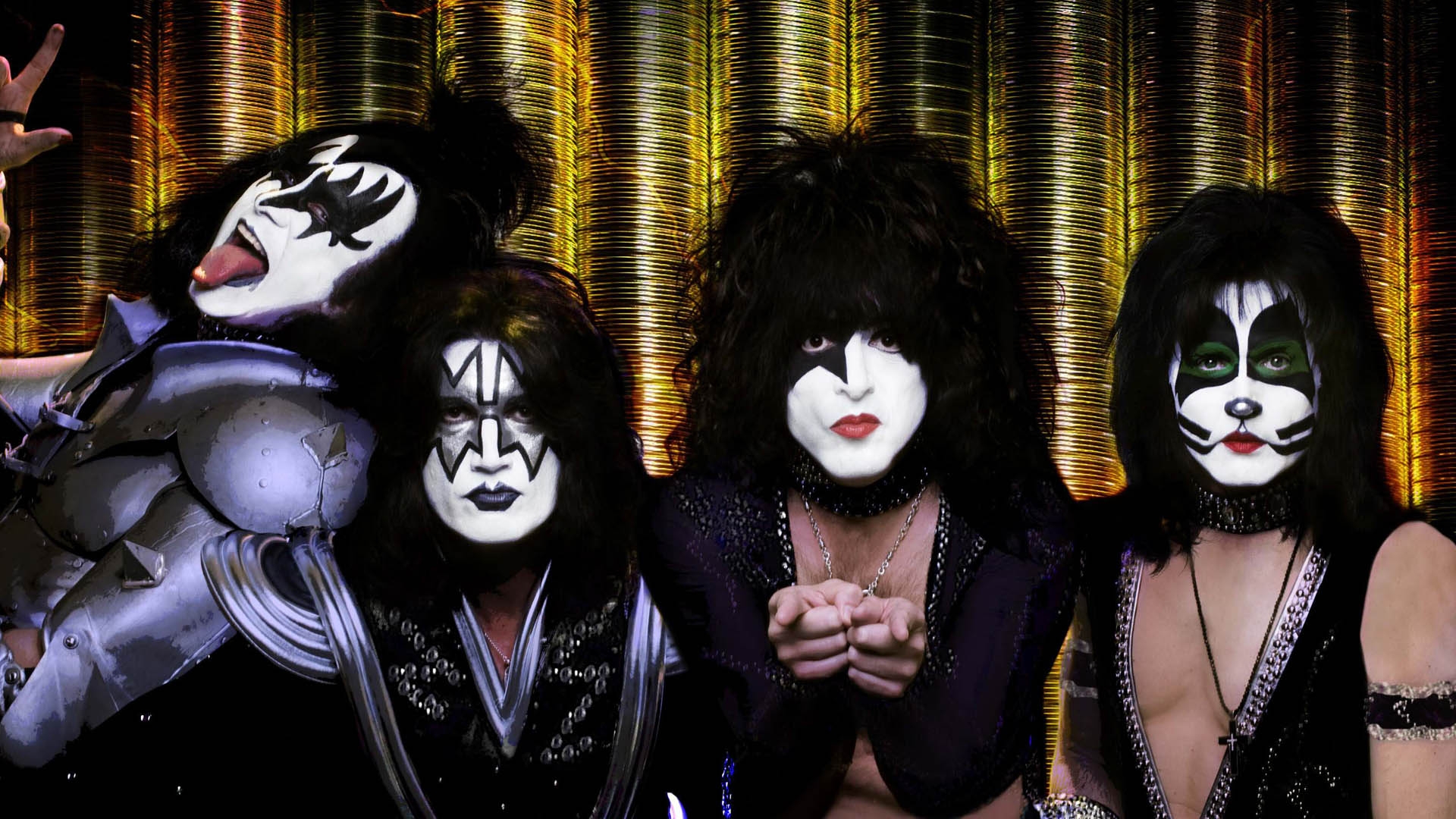 Wallpapers makeup costumes tongue on the desktop