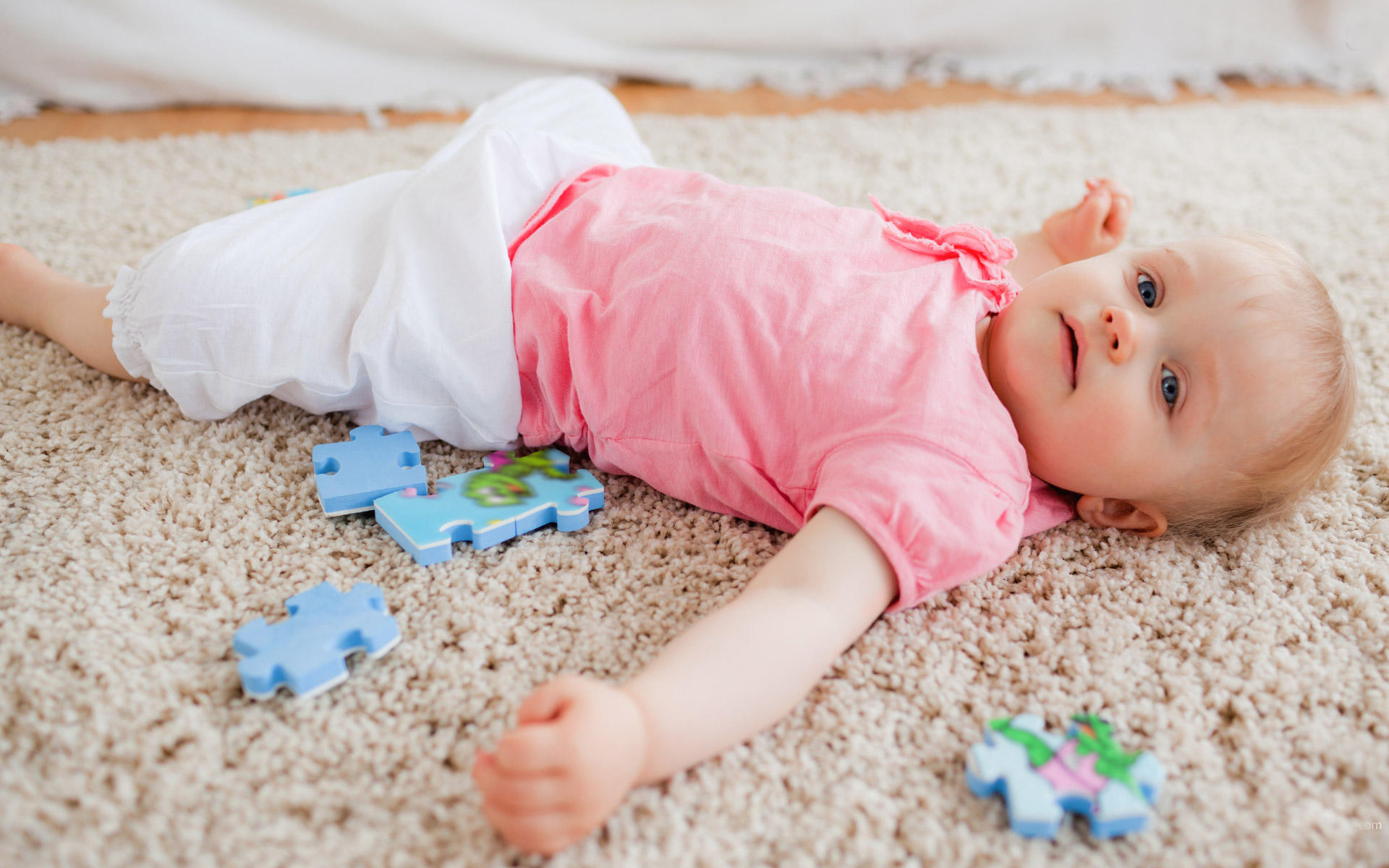 Wallpapers girl child baby on the desktop