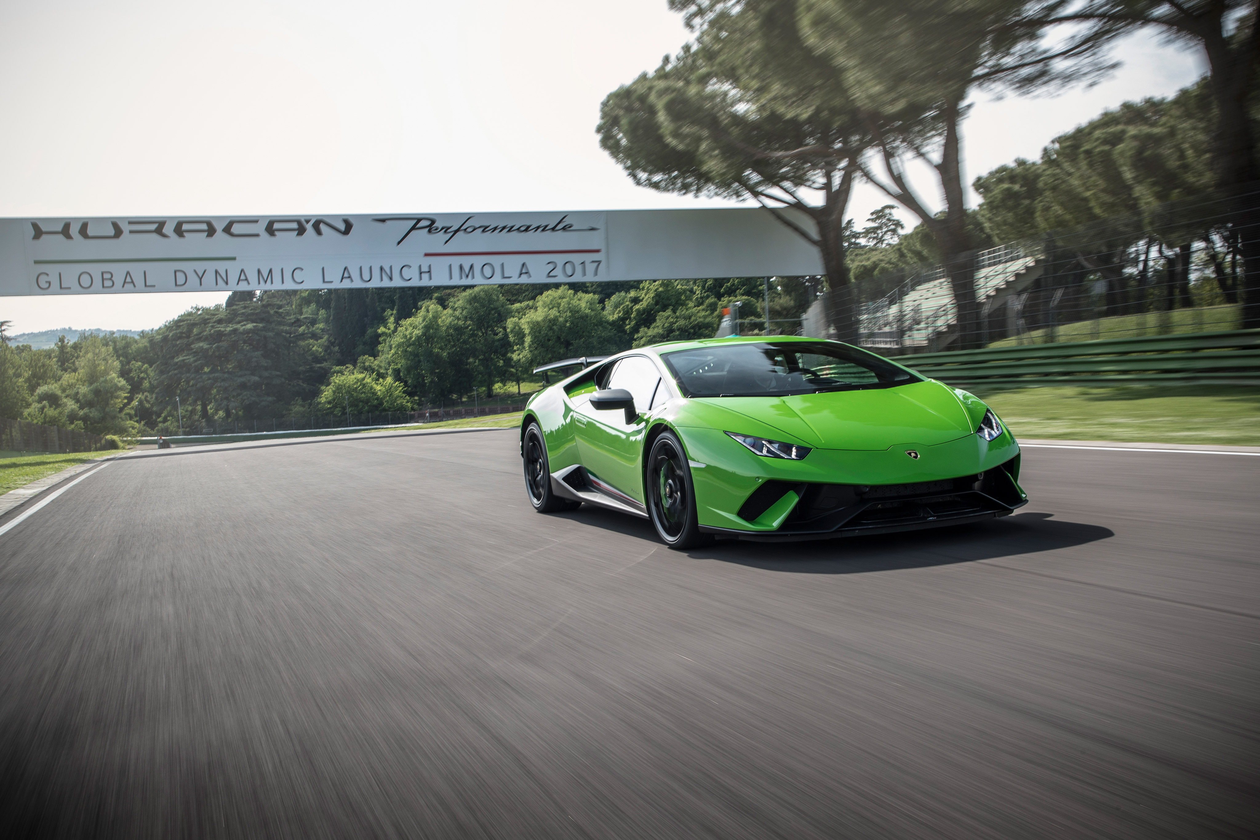 Wallpapers Lamborghini Huracan Performante freen Lamborghini Huracan on the desktop