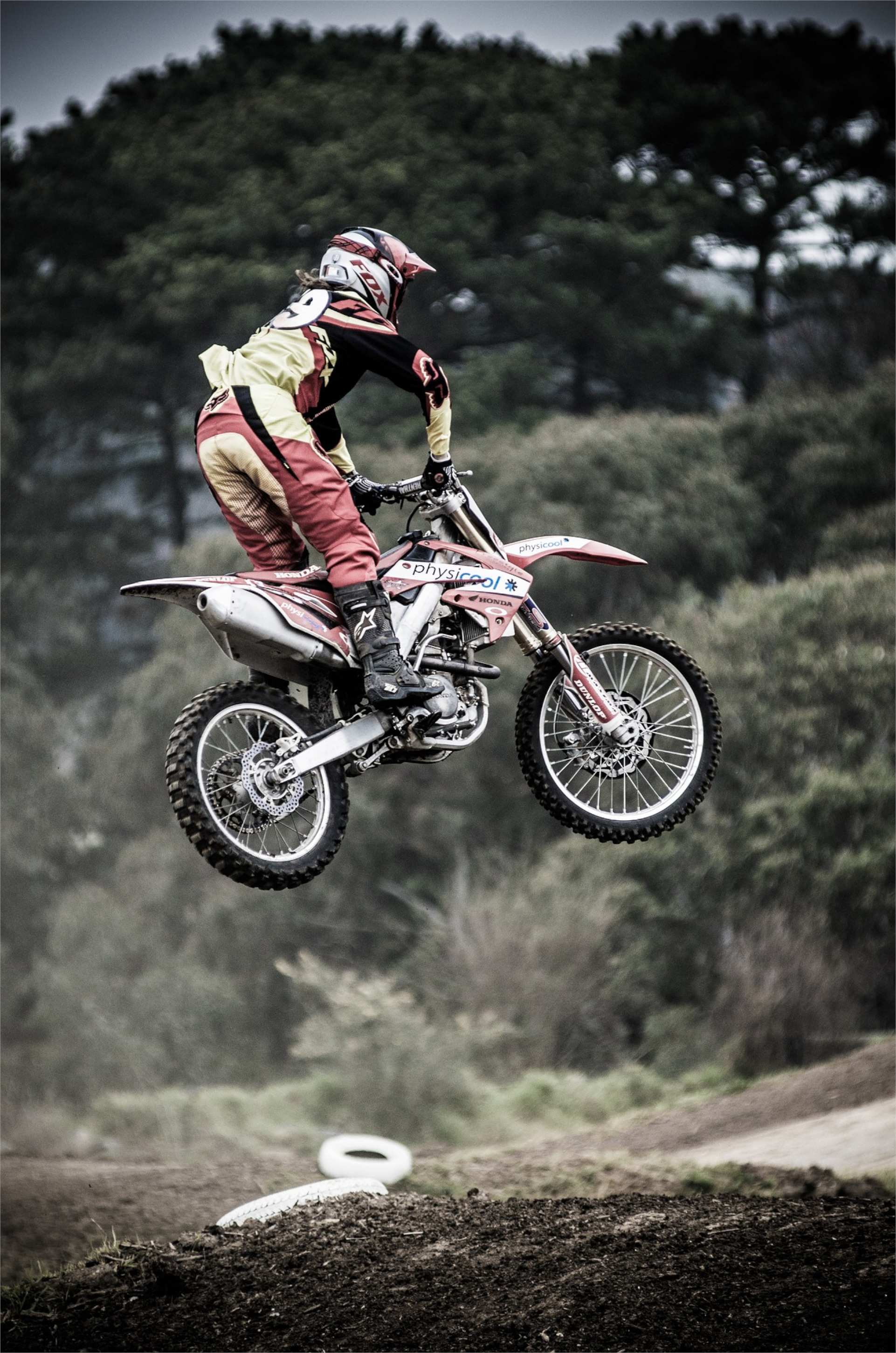 Wallpapers motorcycle cross racing on the desktop