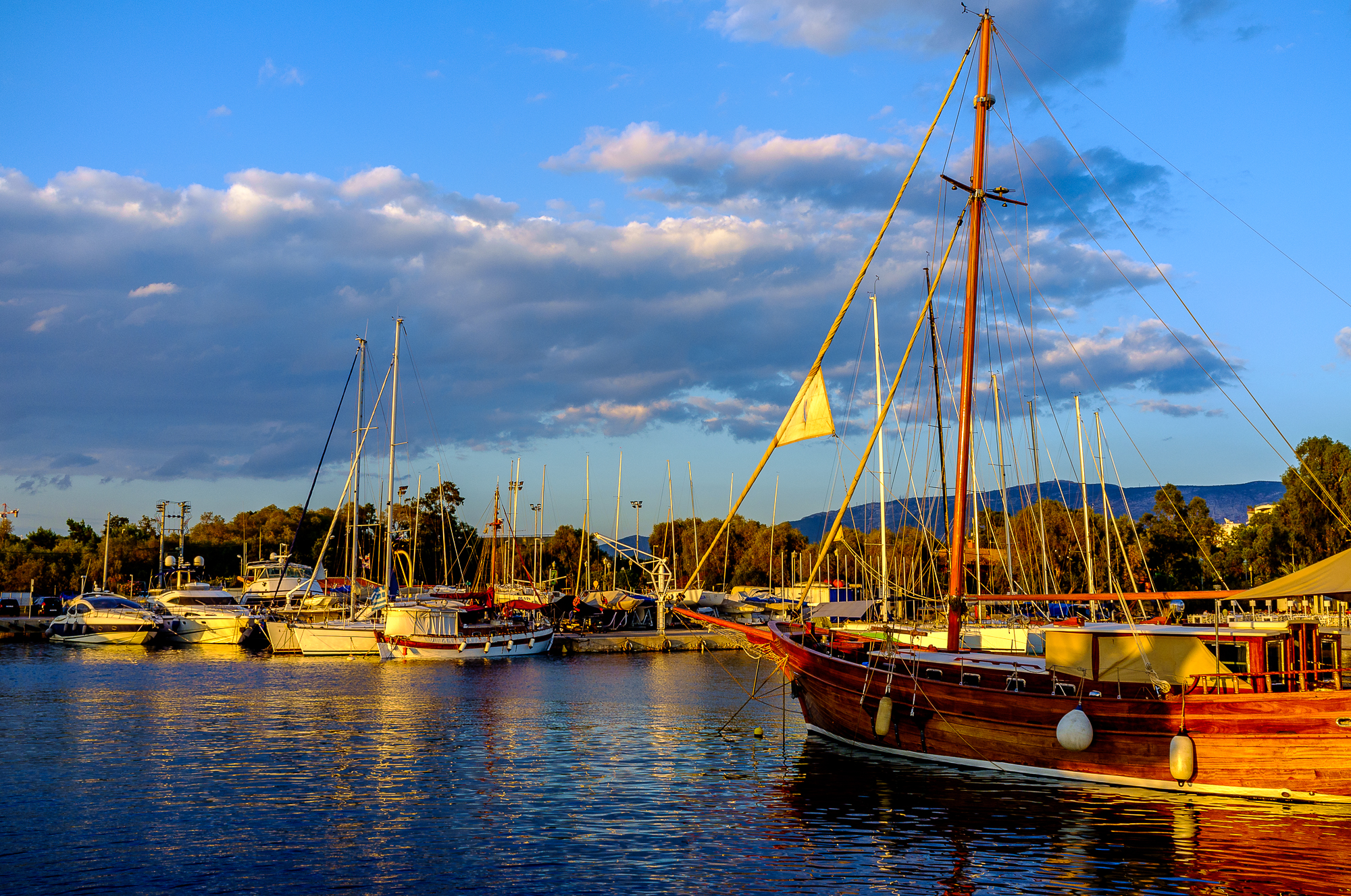 Вечер в порту