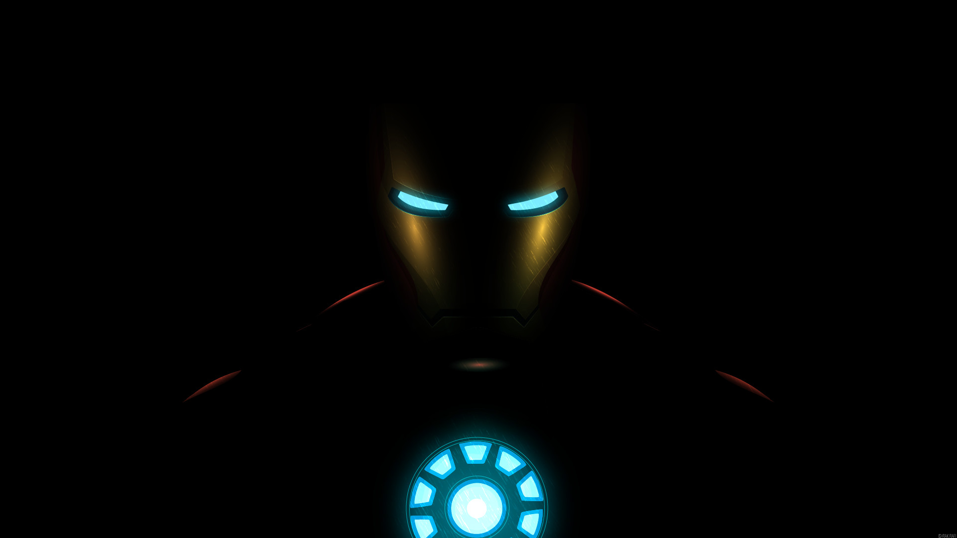 Wallpapers digital art art Iron Man on the desktop