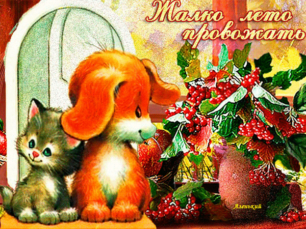 Открытка на тему котик кошки скачать бесплатно