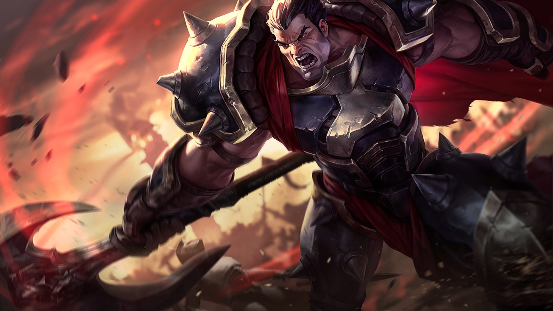 Обои League of Legends комиксы Noxus на рабочий стол