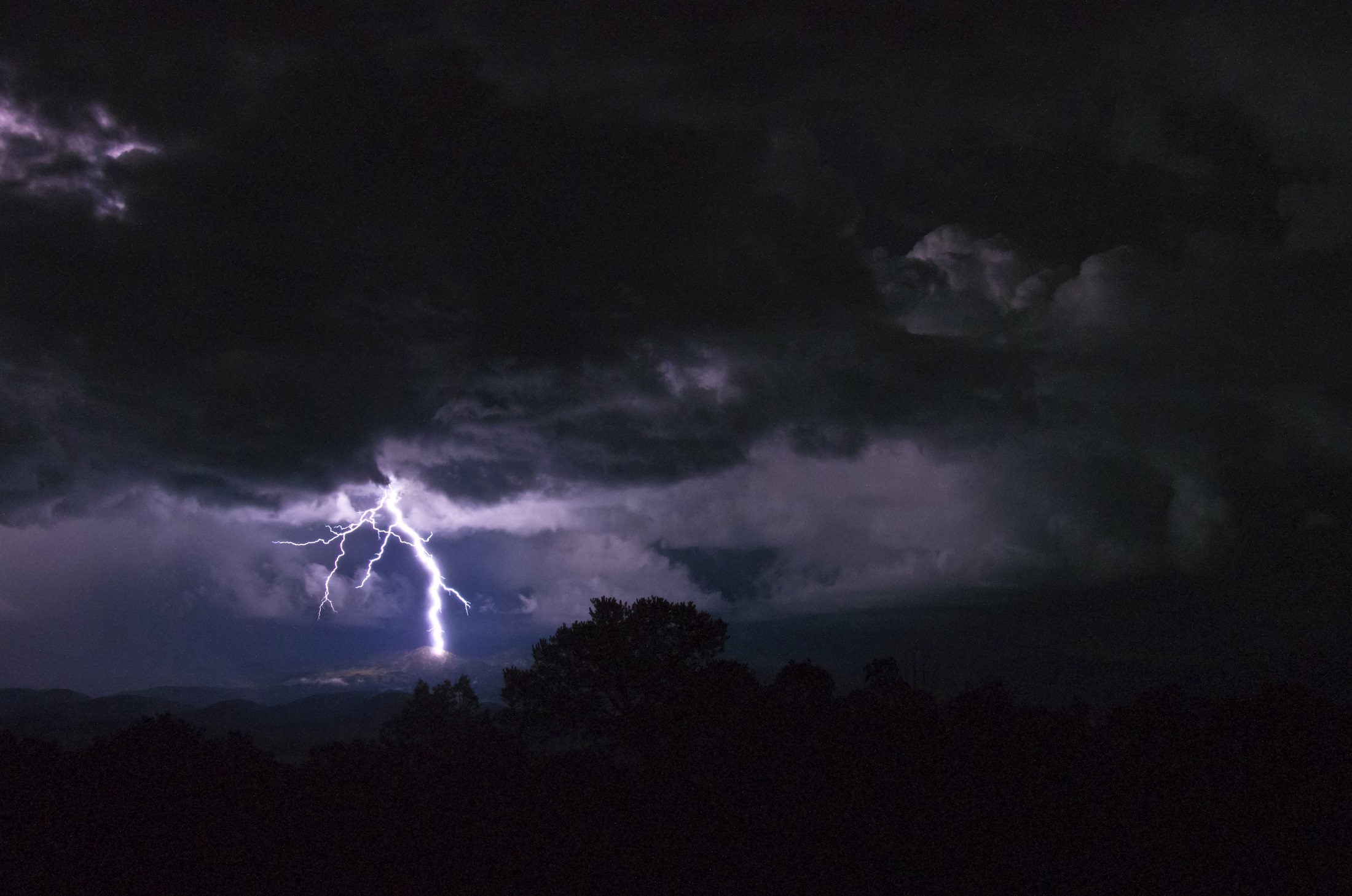 Wallpapers thunderstorm sky nature on the desktop