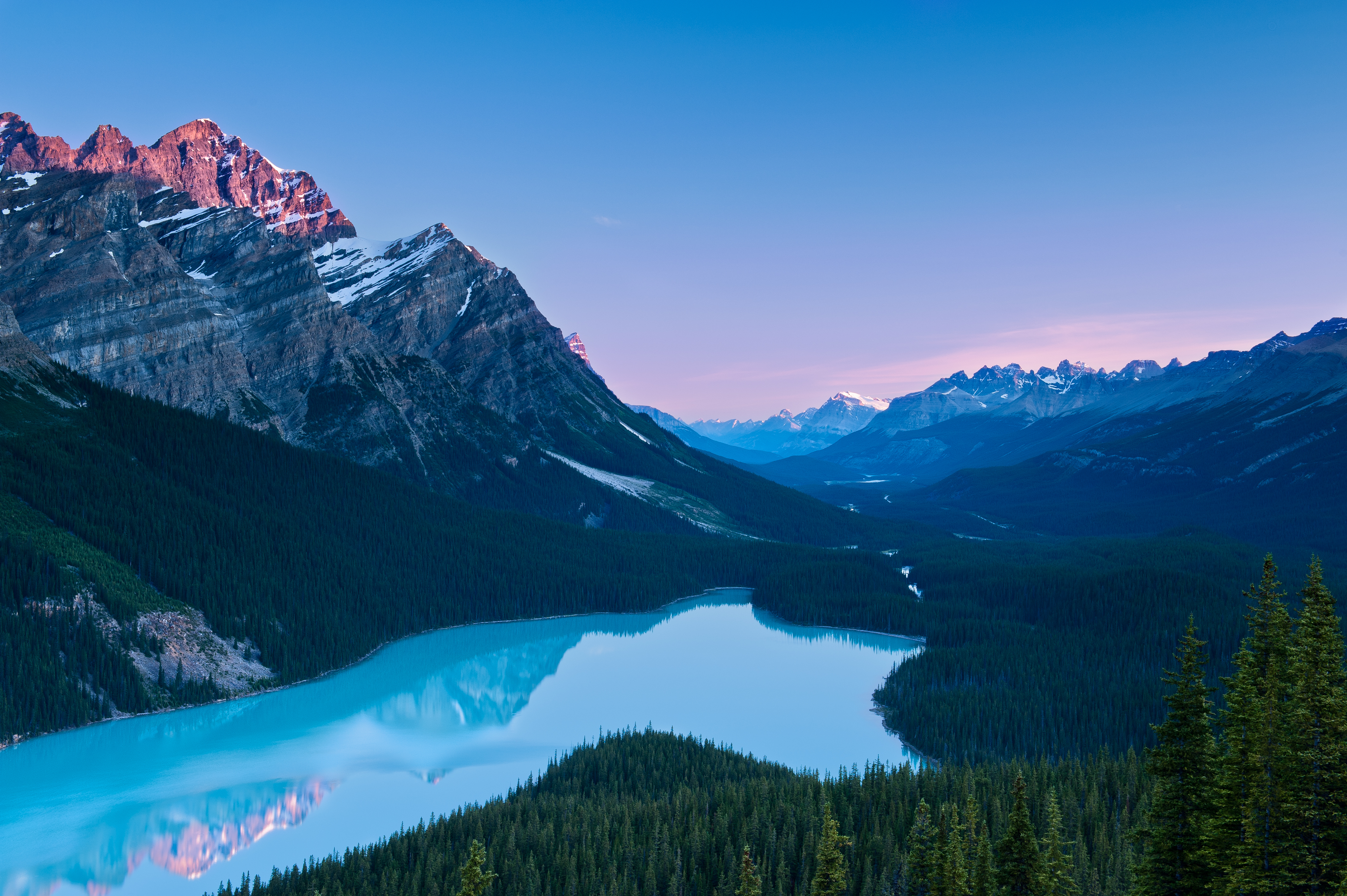 Wallpapers landscape trees Canada on the desktop