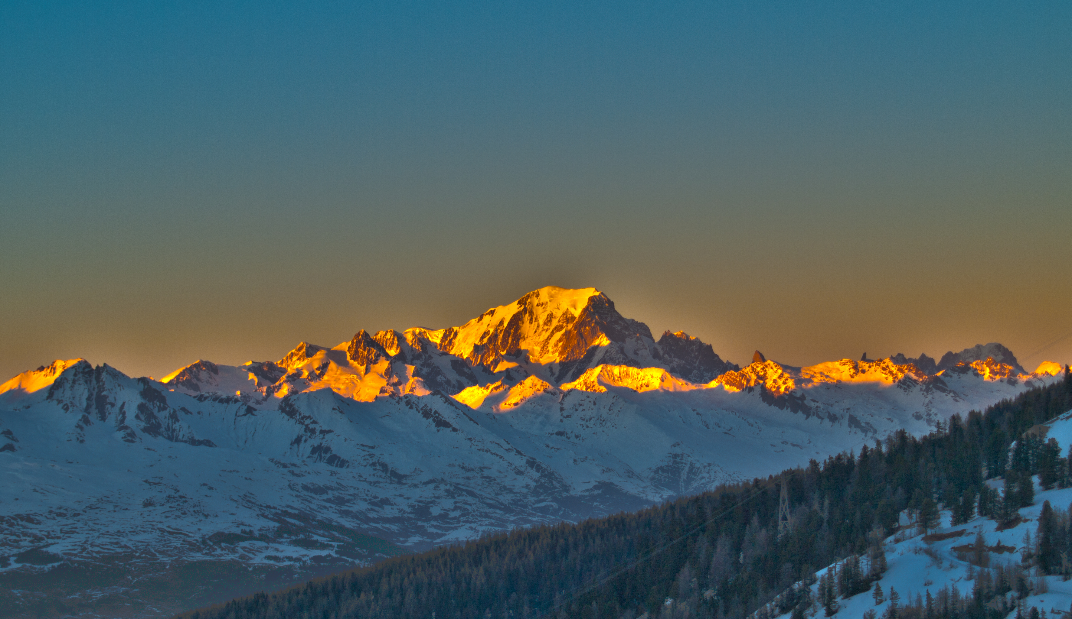 Обои La Plagne Plagne Centre Rhone-Alpes на рабочий стол