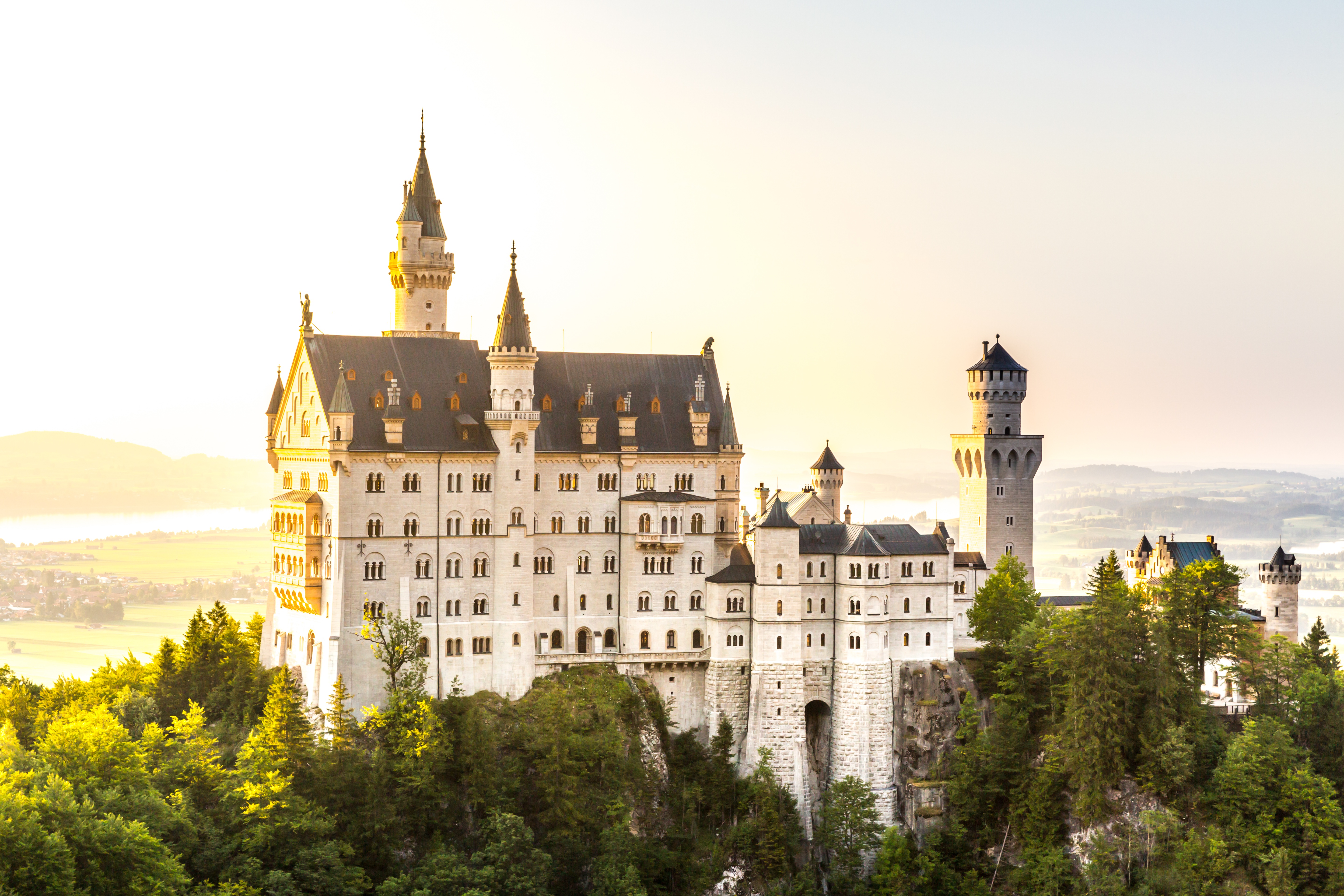 Free photo Neuschwanstein Castle in Germany