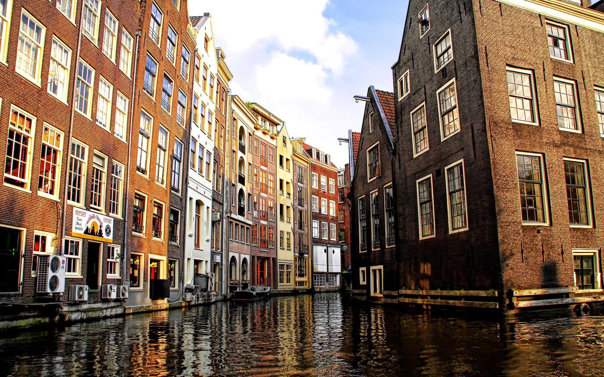 Wallpapers Amsterdam houses buildings on the desktop