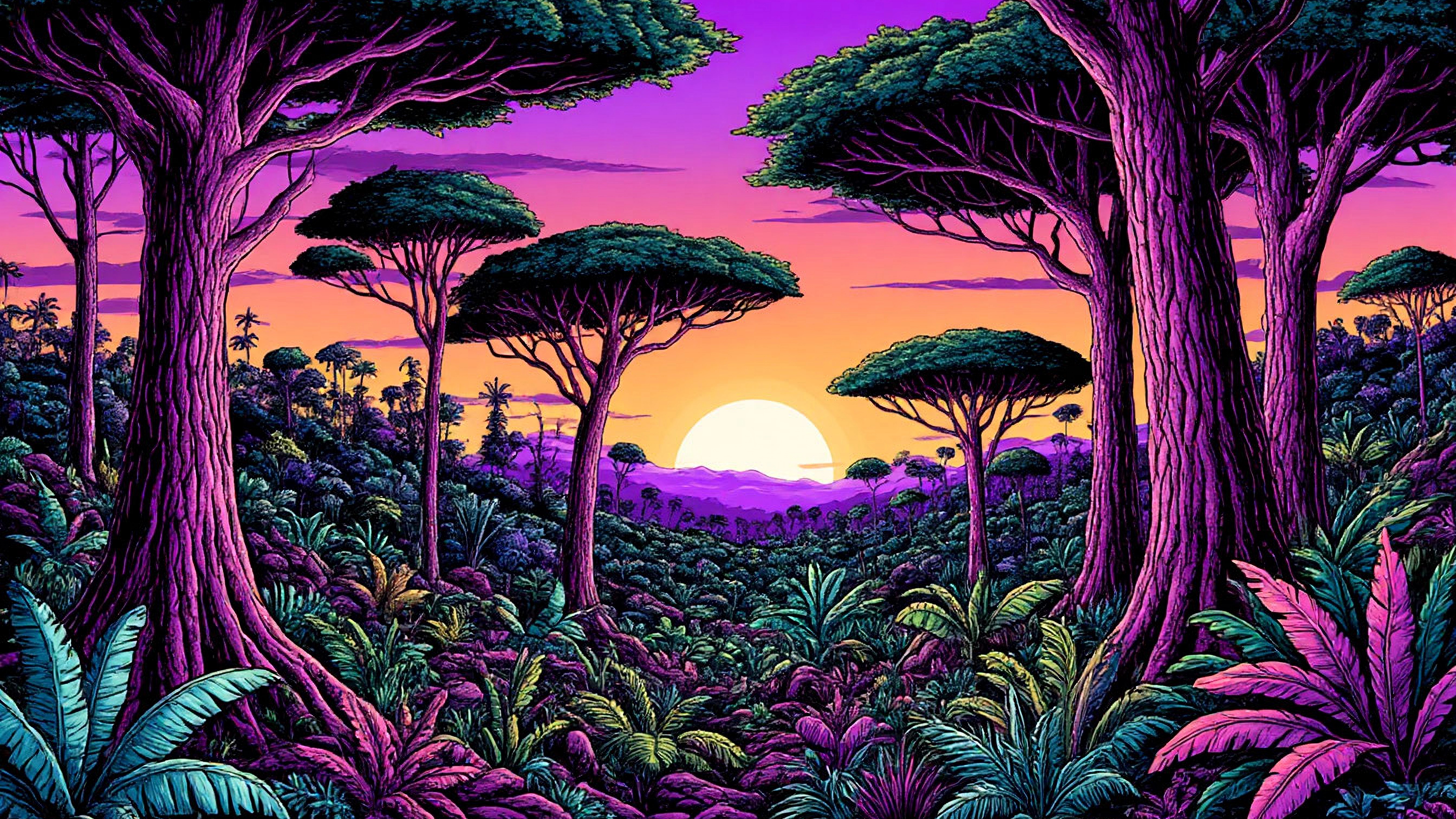 免费照片史前森林