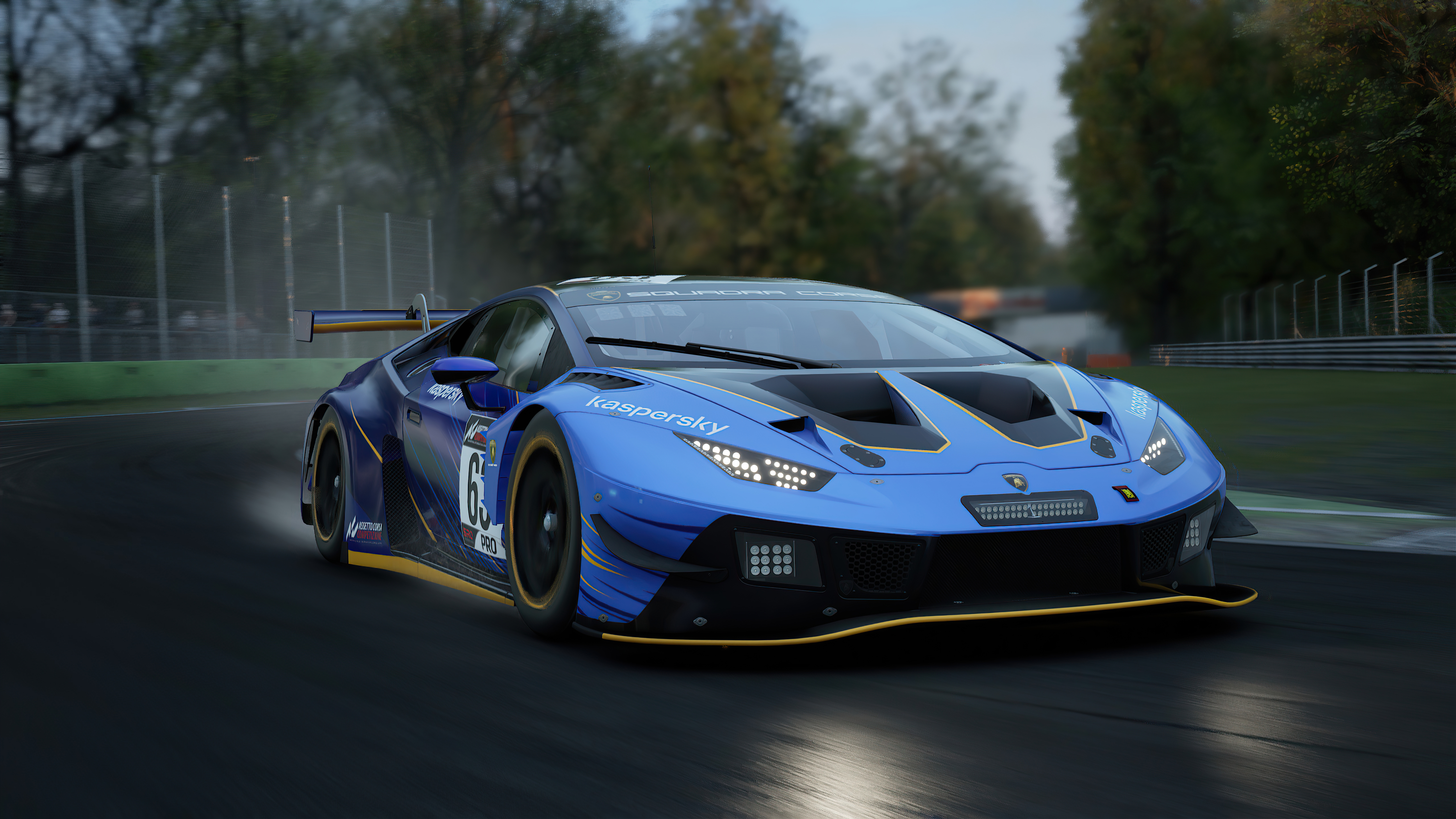 Wallpapers Assetto Corsa Competizione Lamborghini 2021 games on the desktop