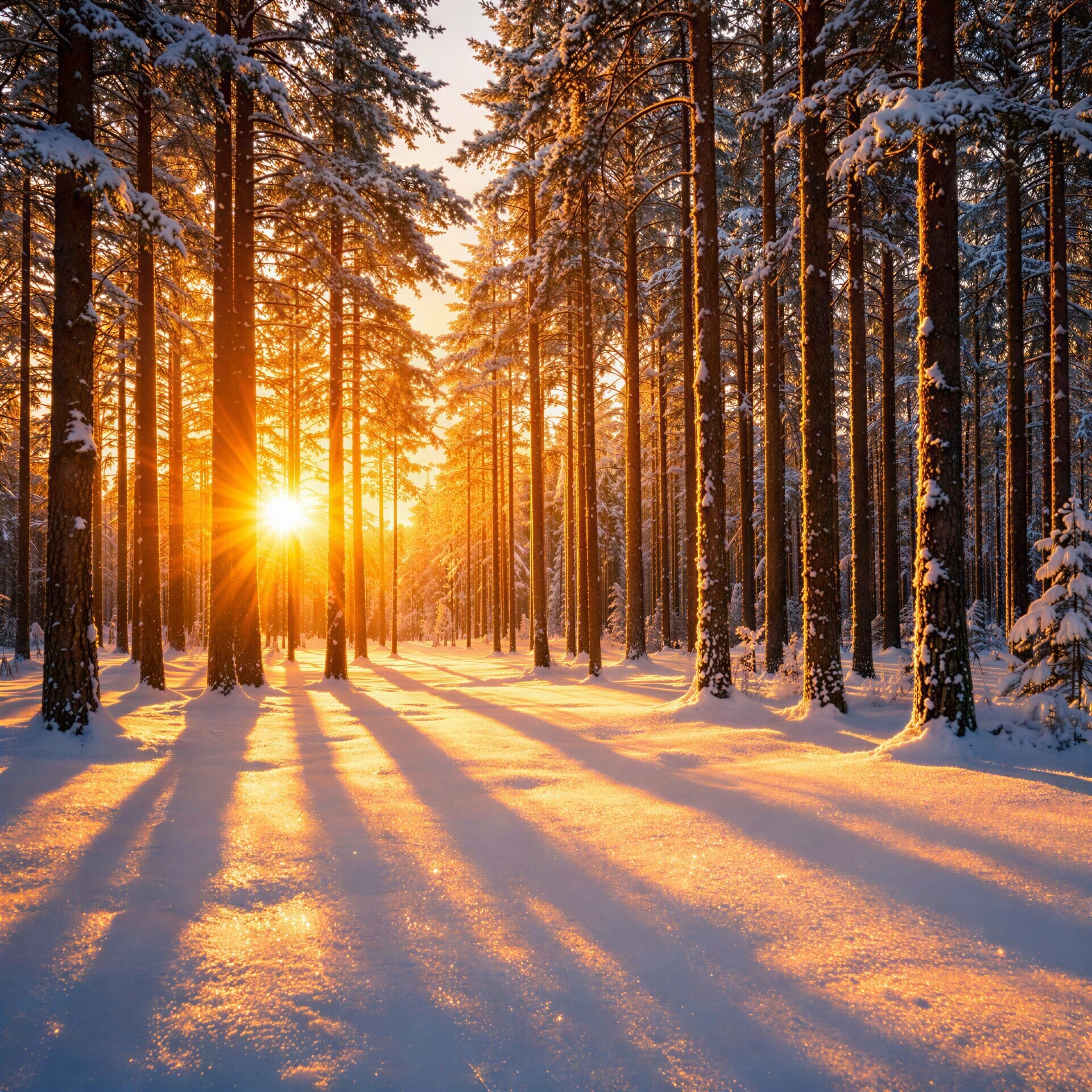 免费照片阳光灿烂的日子在森林里