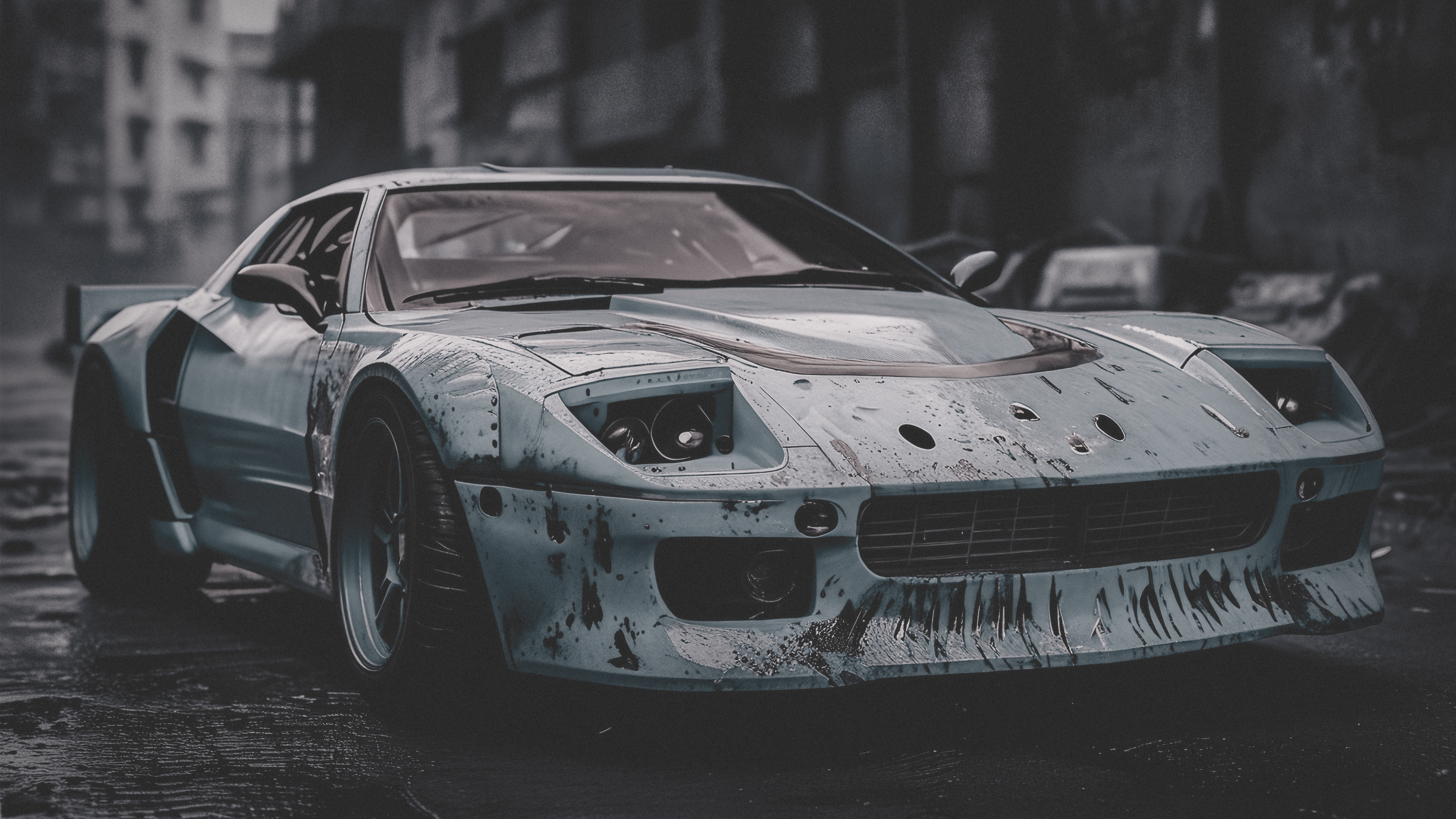 免费照片损坏的汽车。