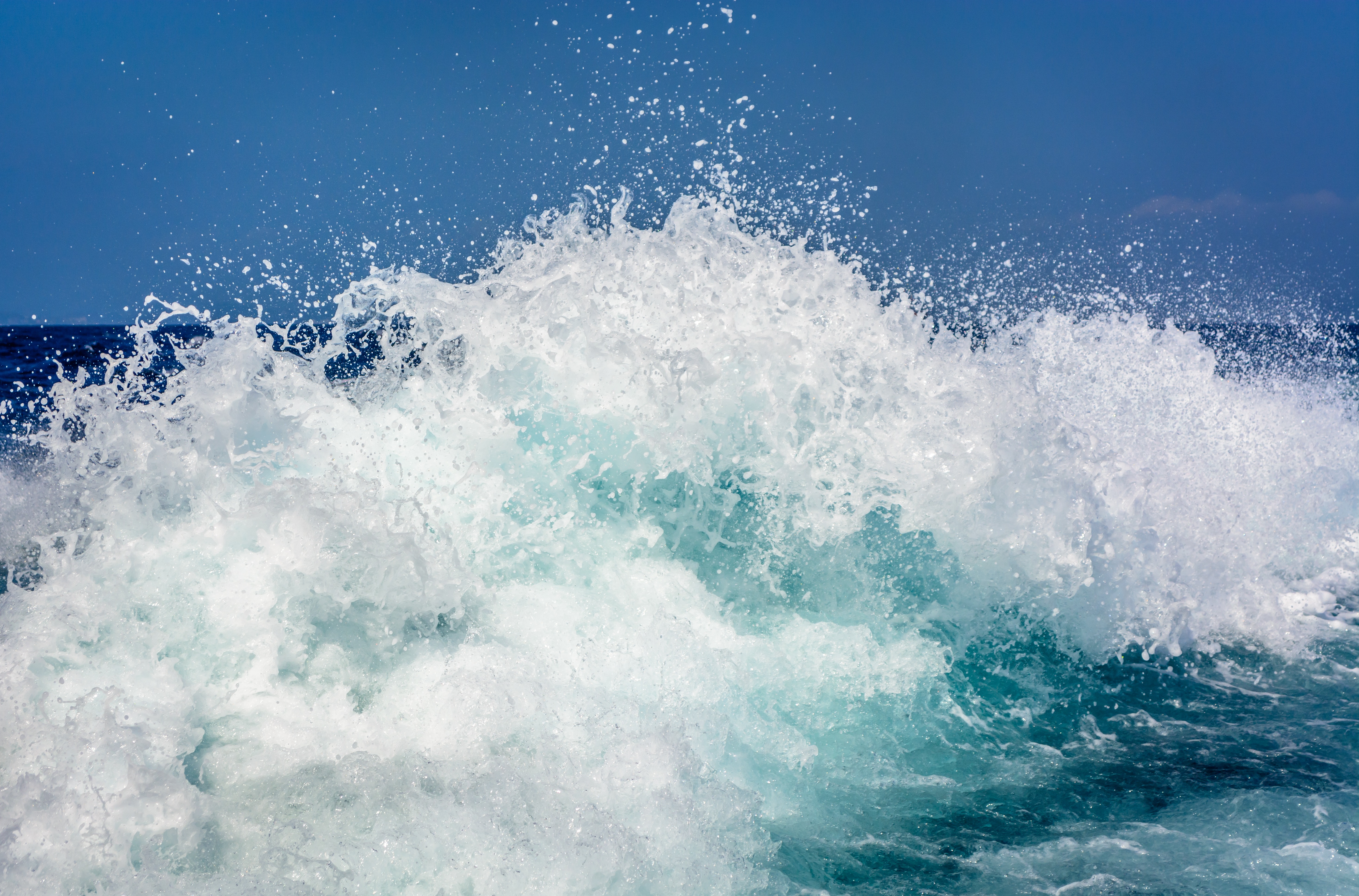 Free photo Sea spray