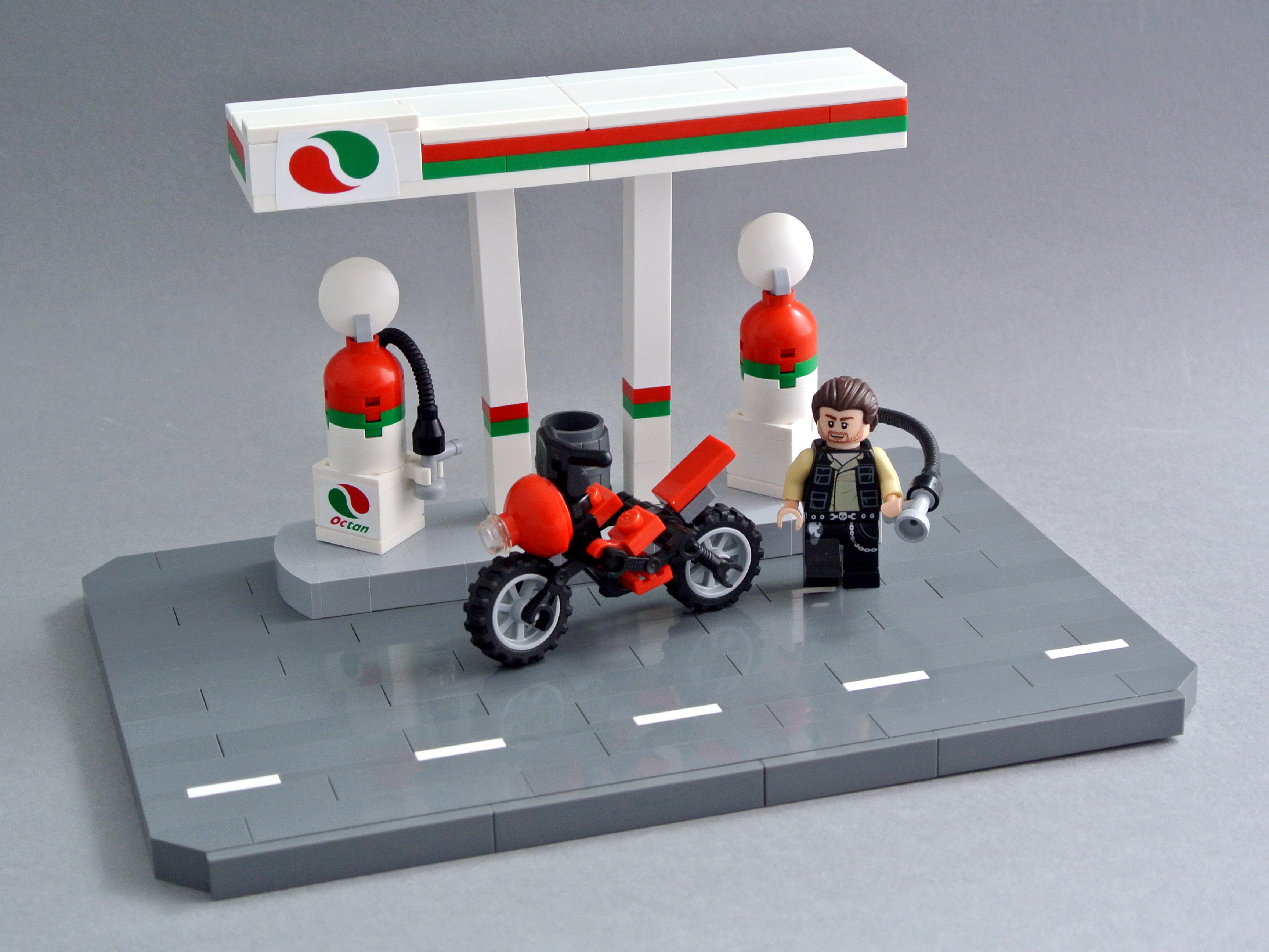 Wallpapers station iron LEGO on the desktop