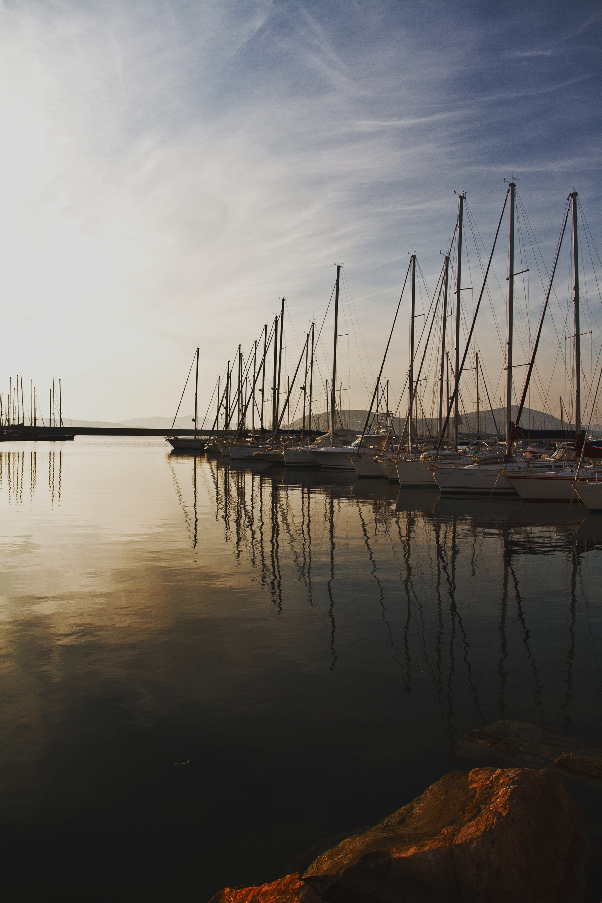 Wallpapers speedboat boat bay on the desktop