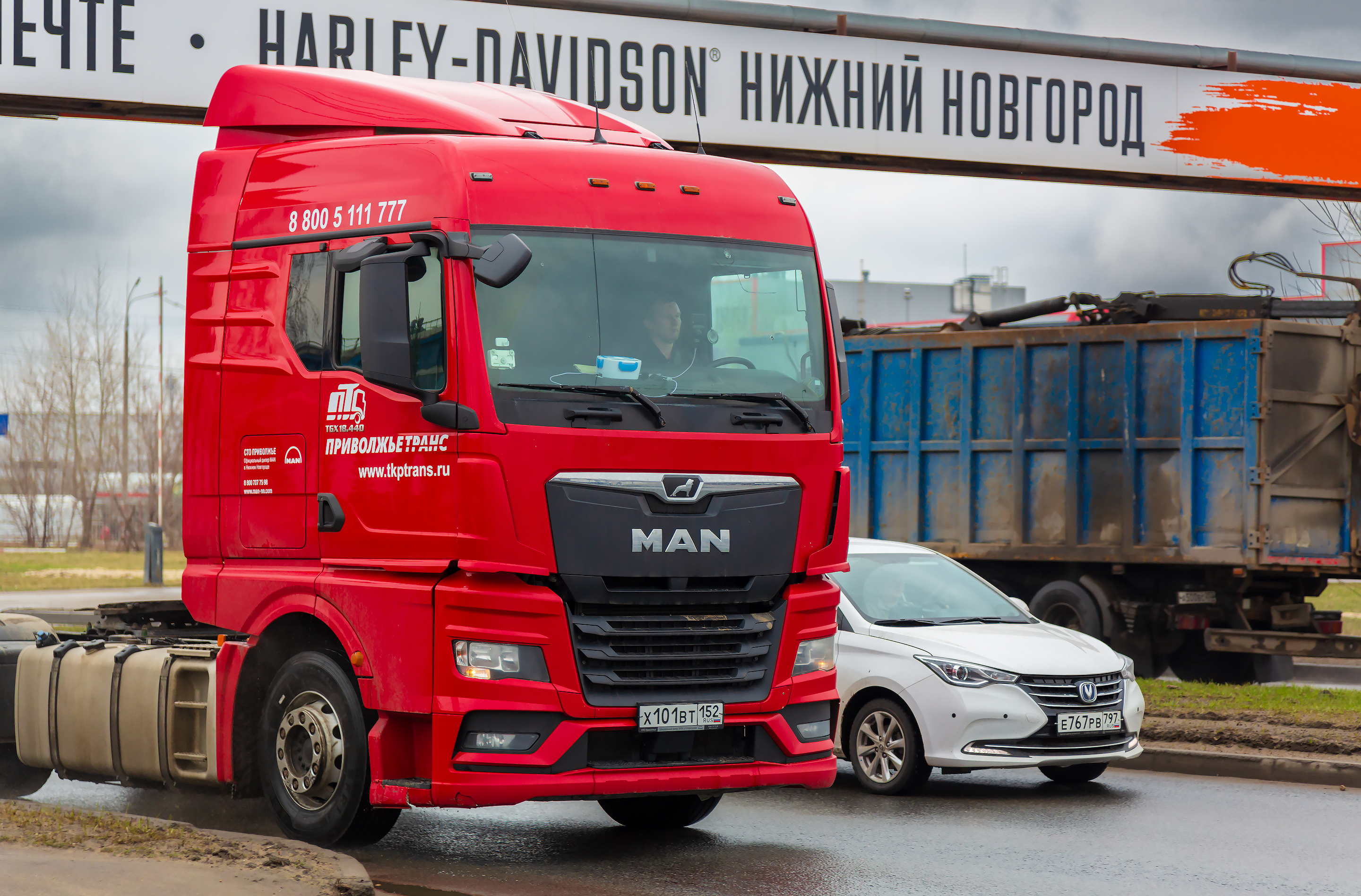 免费照片MAN卡车在路上