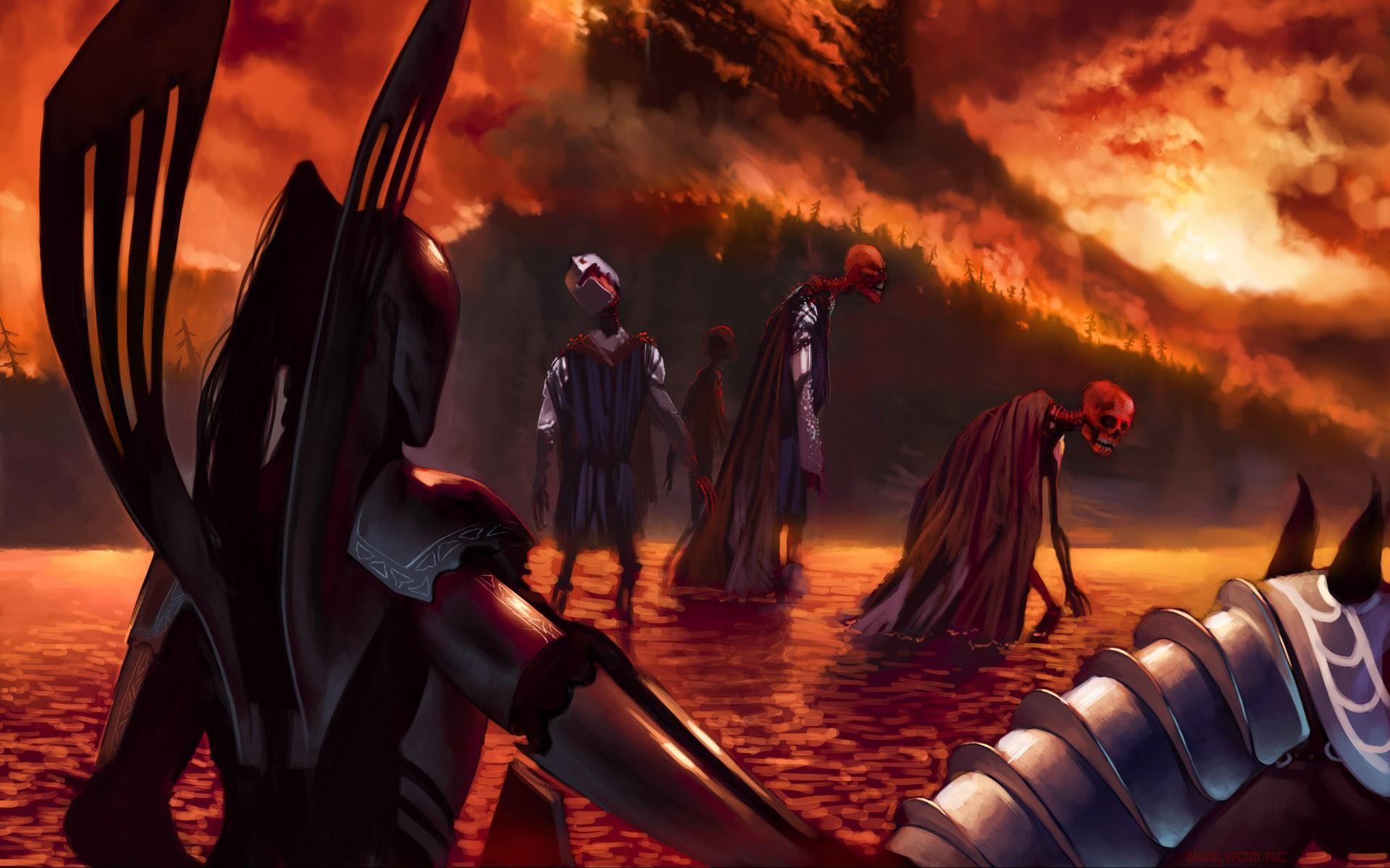 桌面上的壁纸幻想艺术 截图 电脑壁纸