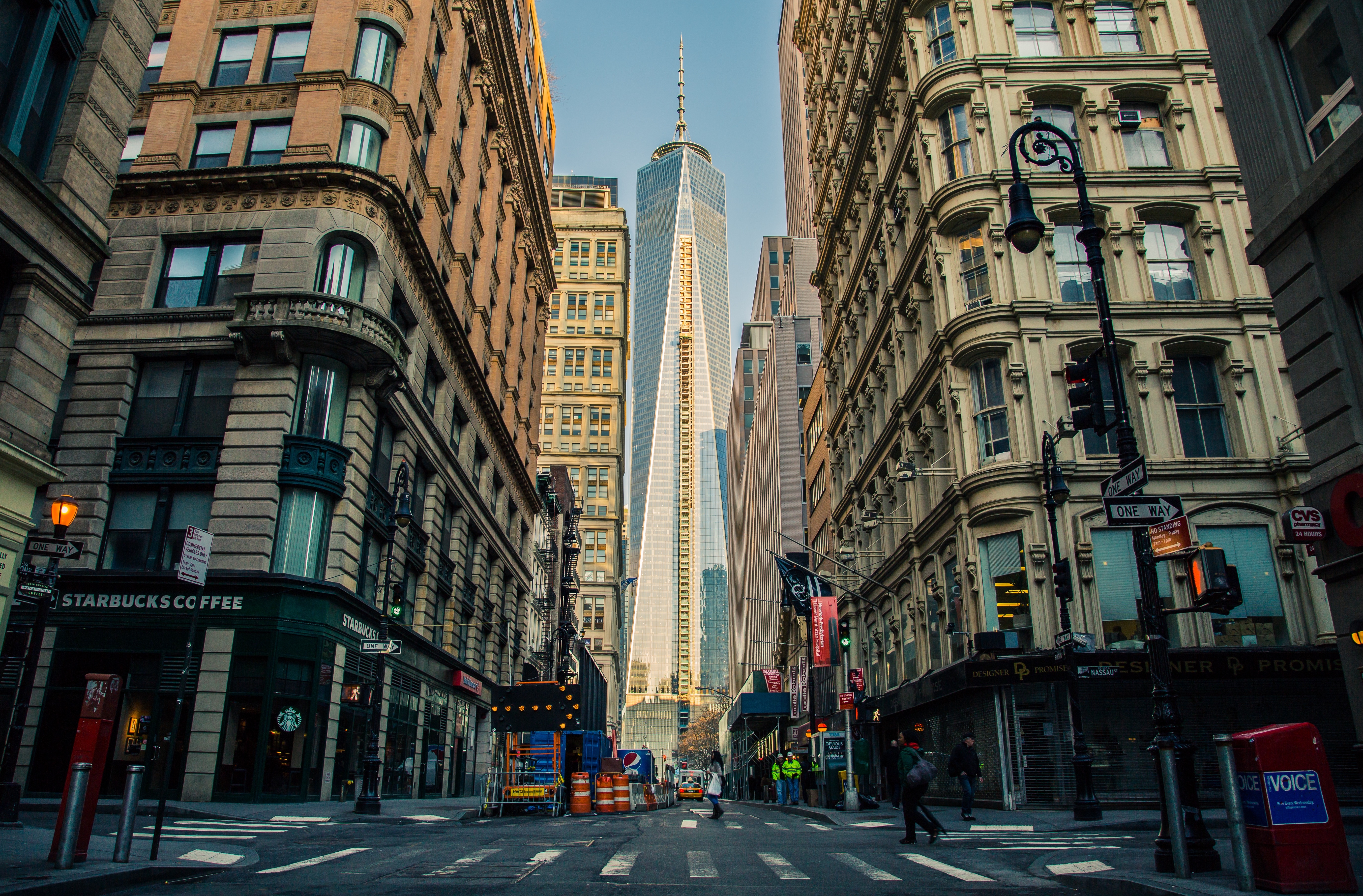 Wallpapers street New York buildings on the desktop