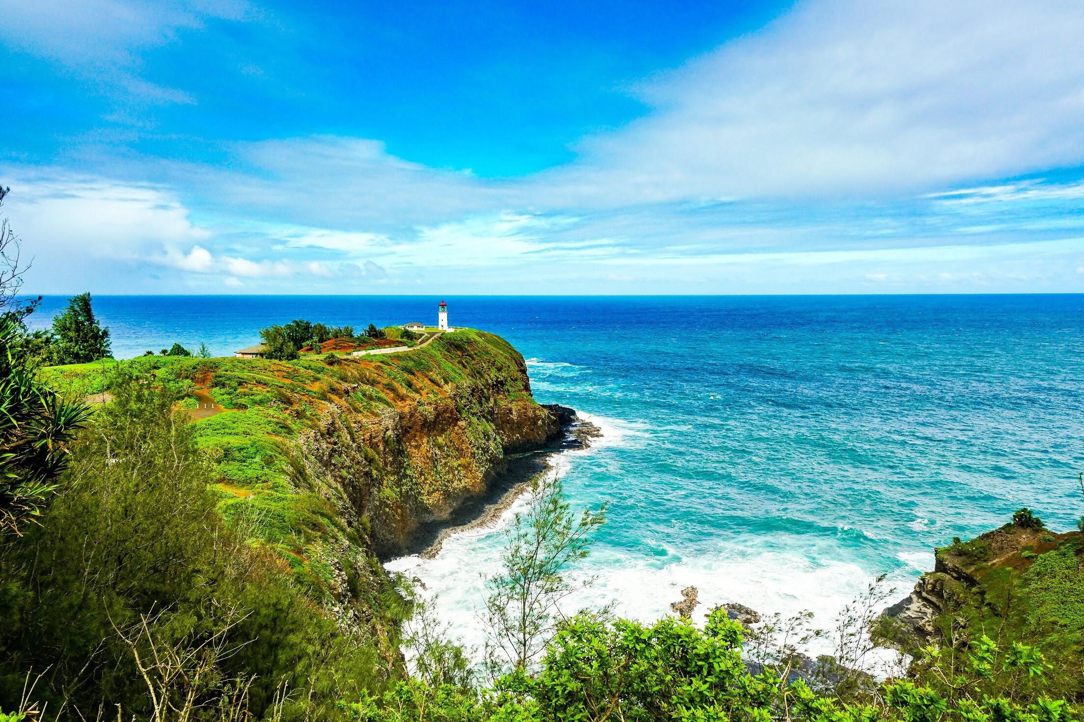 Wallpapers Kauai Island Hawaii sea on the desktop