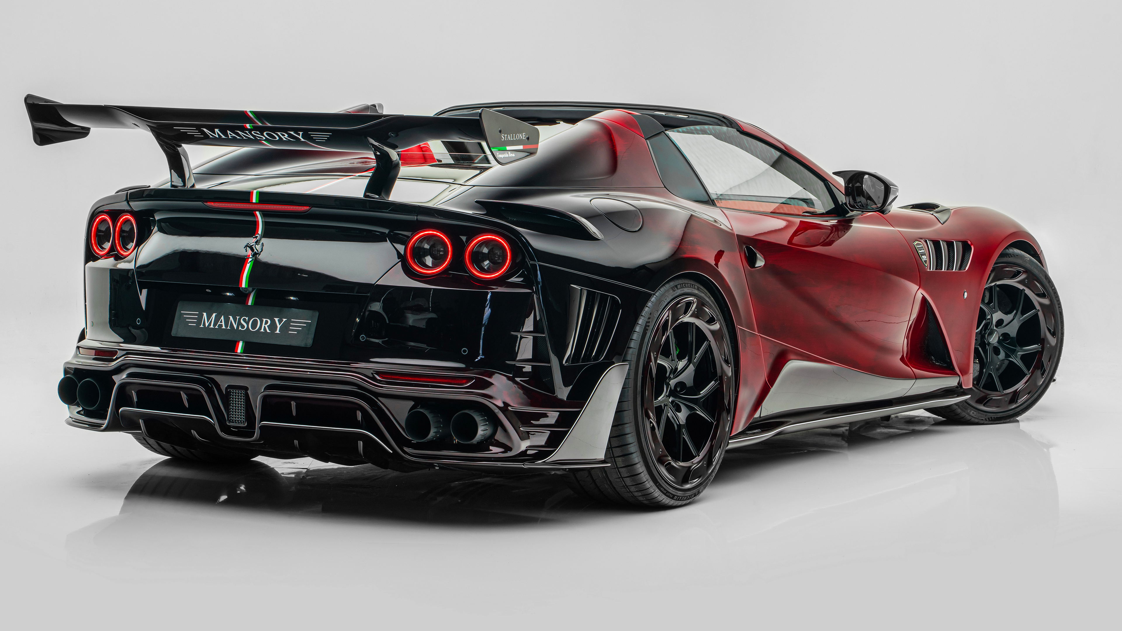 Бесплатное фото Спортивный Ferrari Mansory Stallone Tempesta Nera