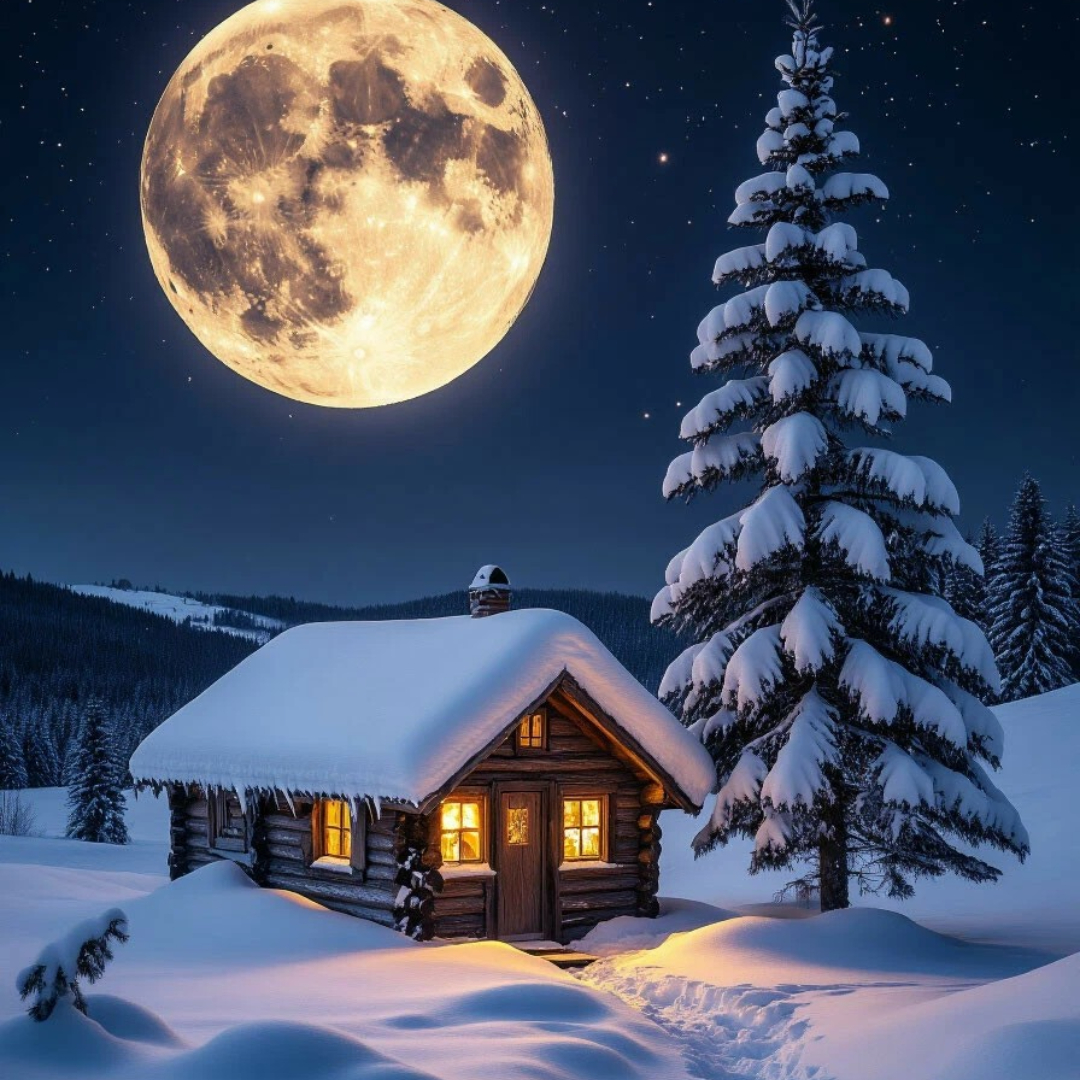 Зимний уютный вечер