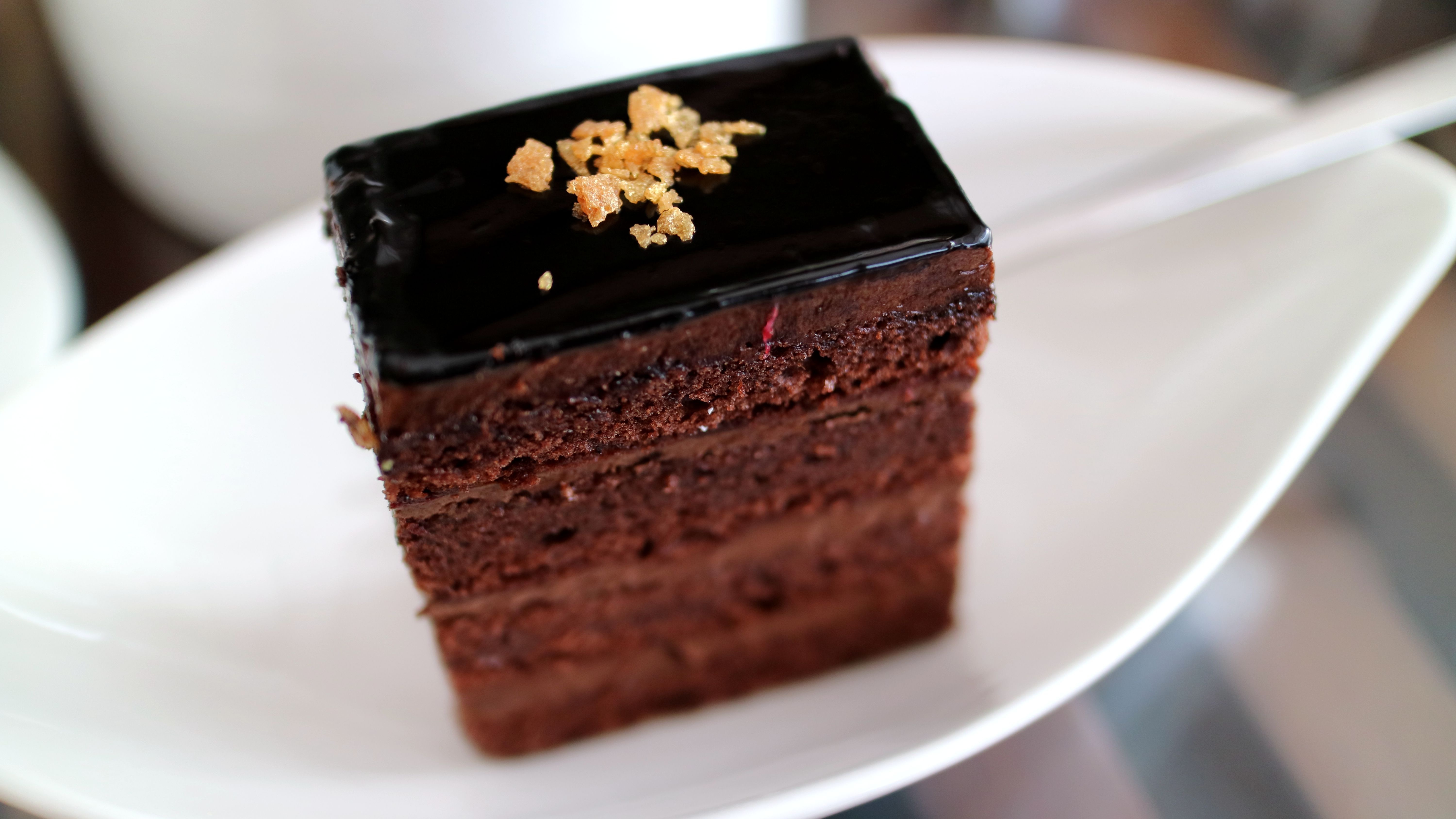 巧克力蛋糕加糖霜
