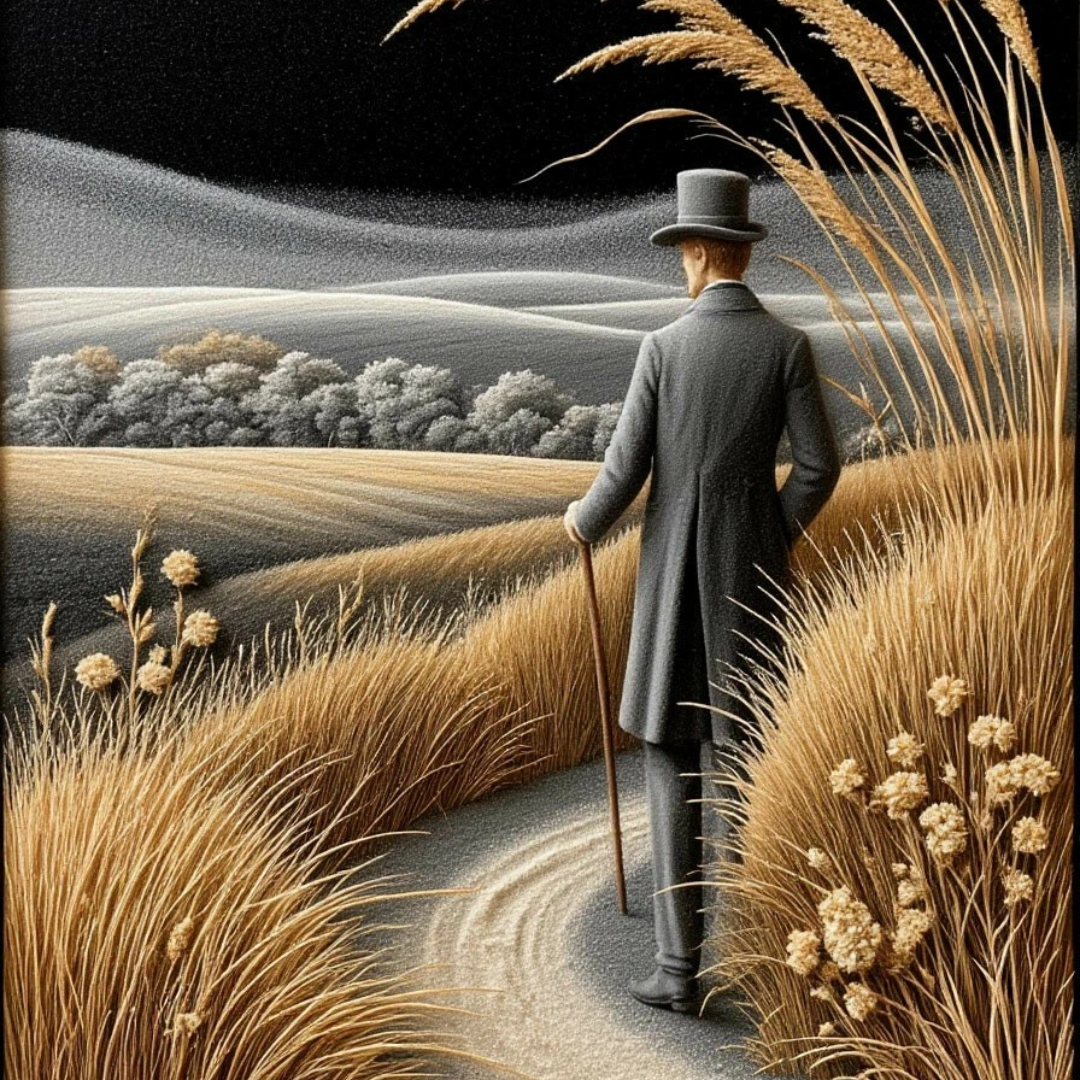 Бесплатное фото Мужчина с тростью