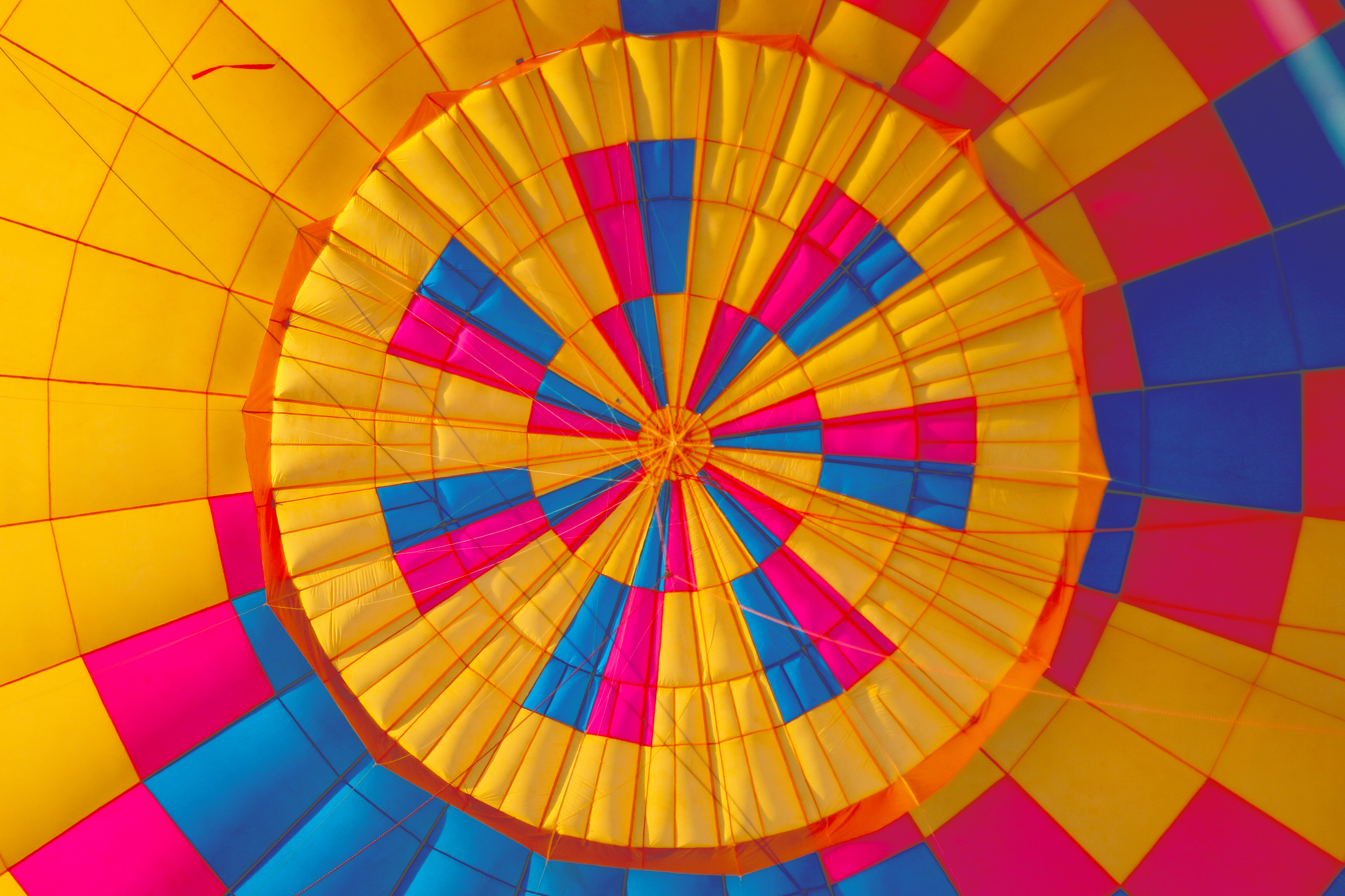 Wallpapers wing hot air balloon aircraft on the desktop