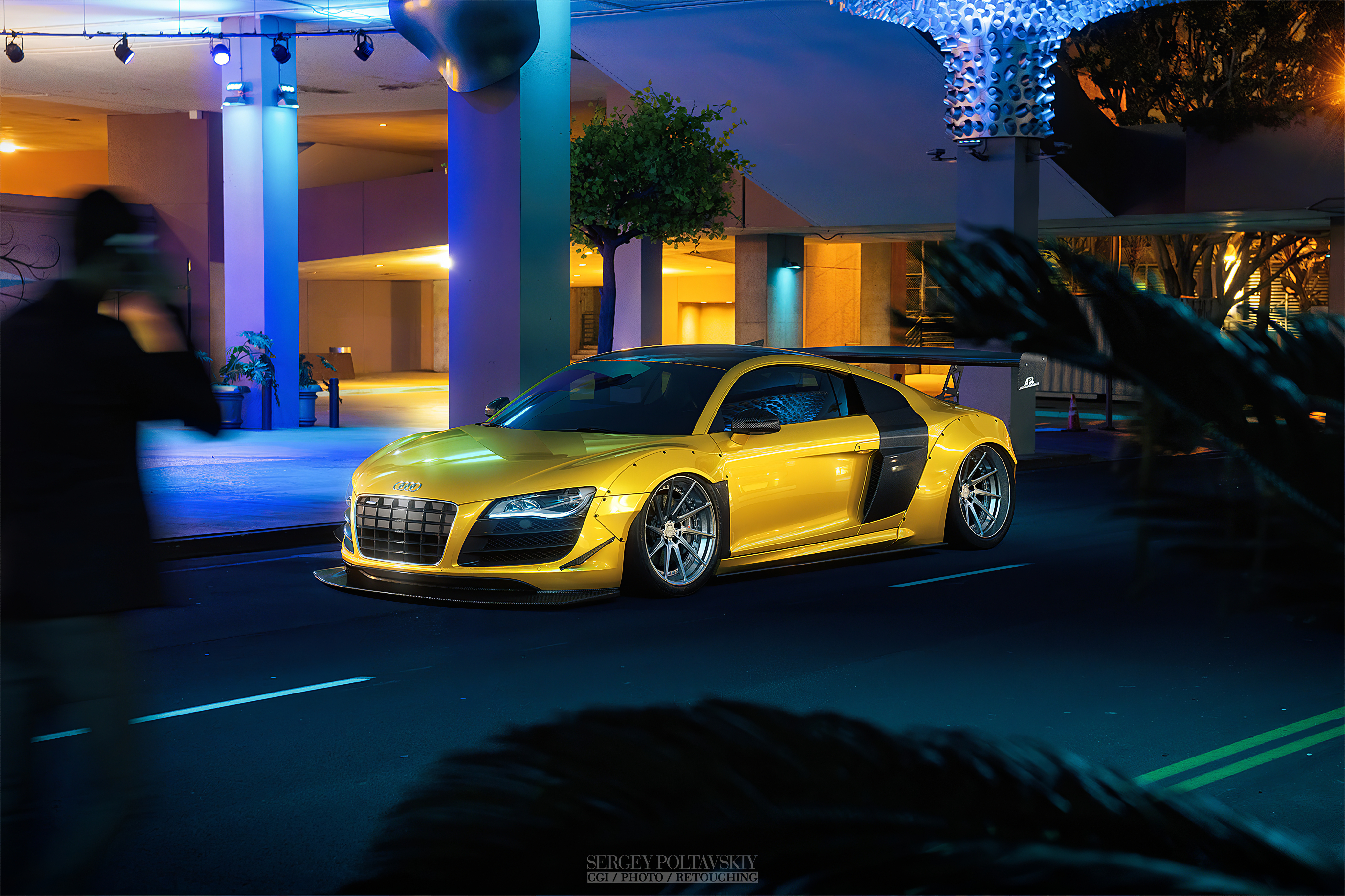 Wallpapers computer graphics Audi R8 Audi on the desktop