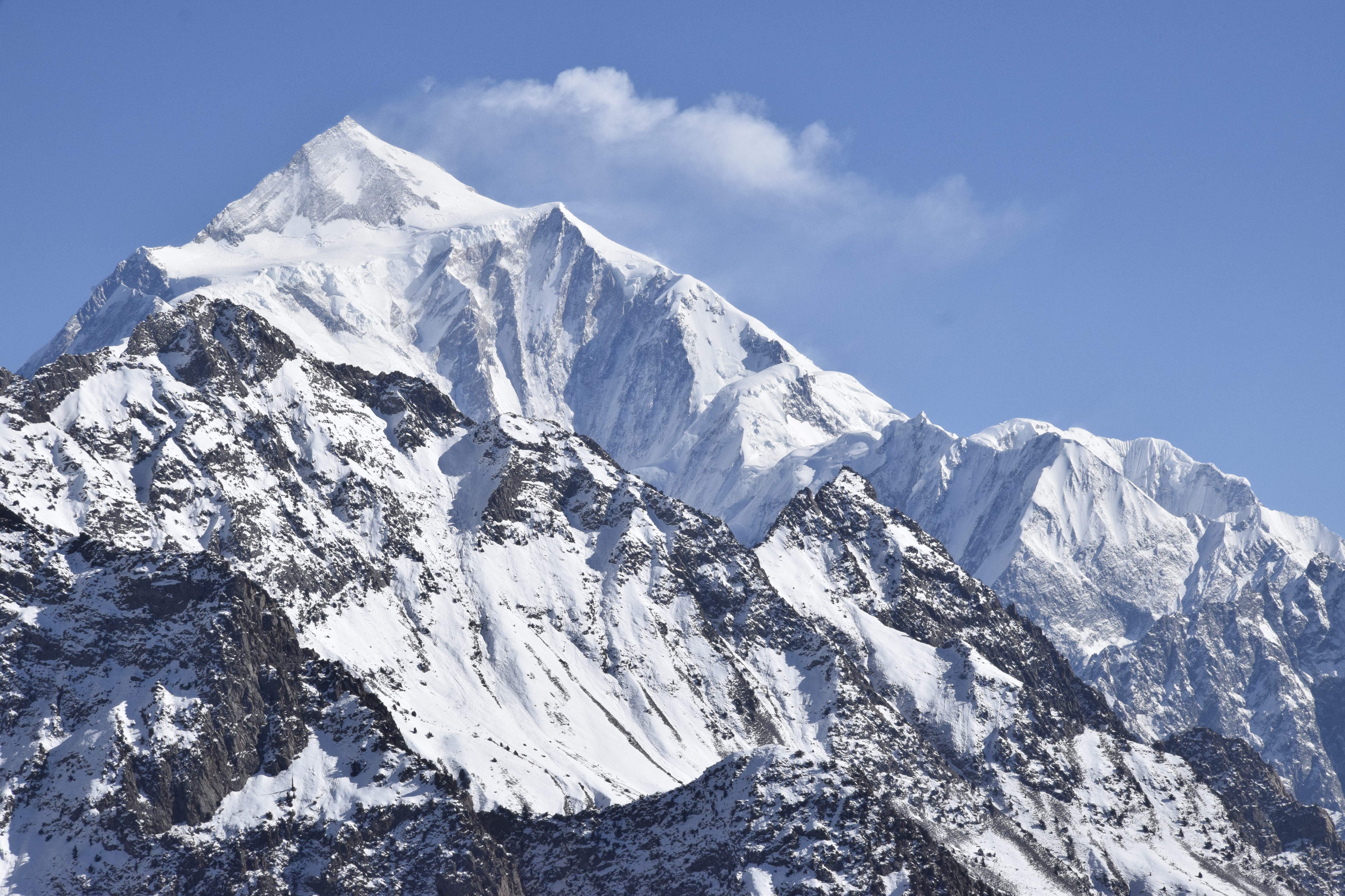 Wallpapers Pakistan mountains snow on the desktop