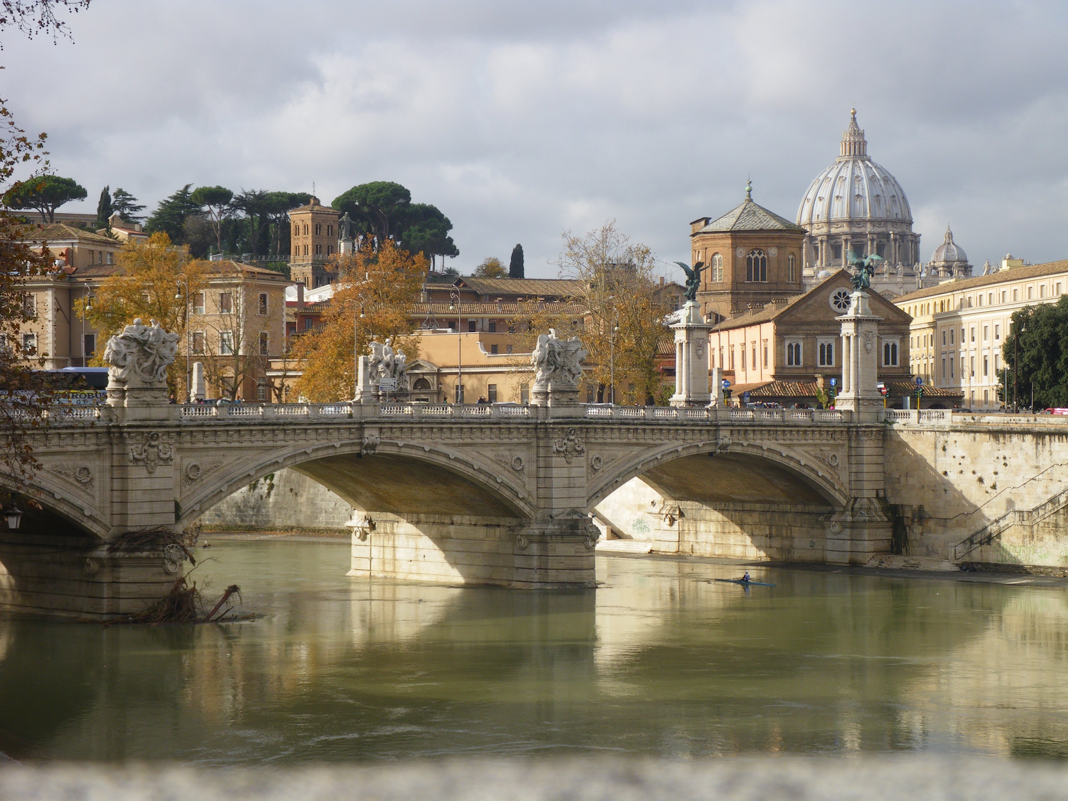 罗马河上的桥