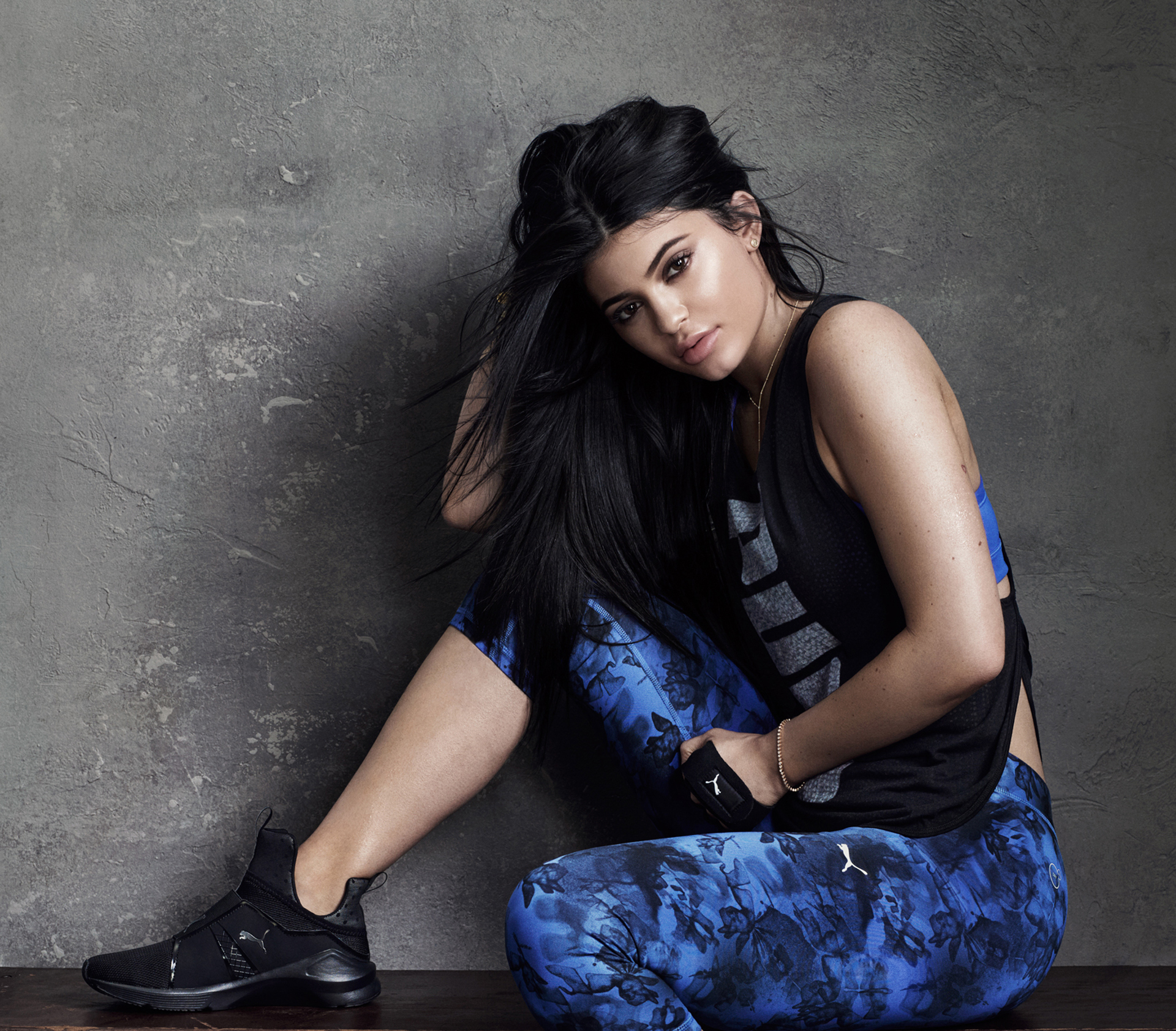 Free photo Kylie Jenner in sportswear